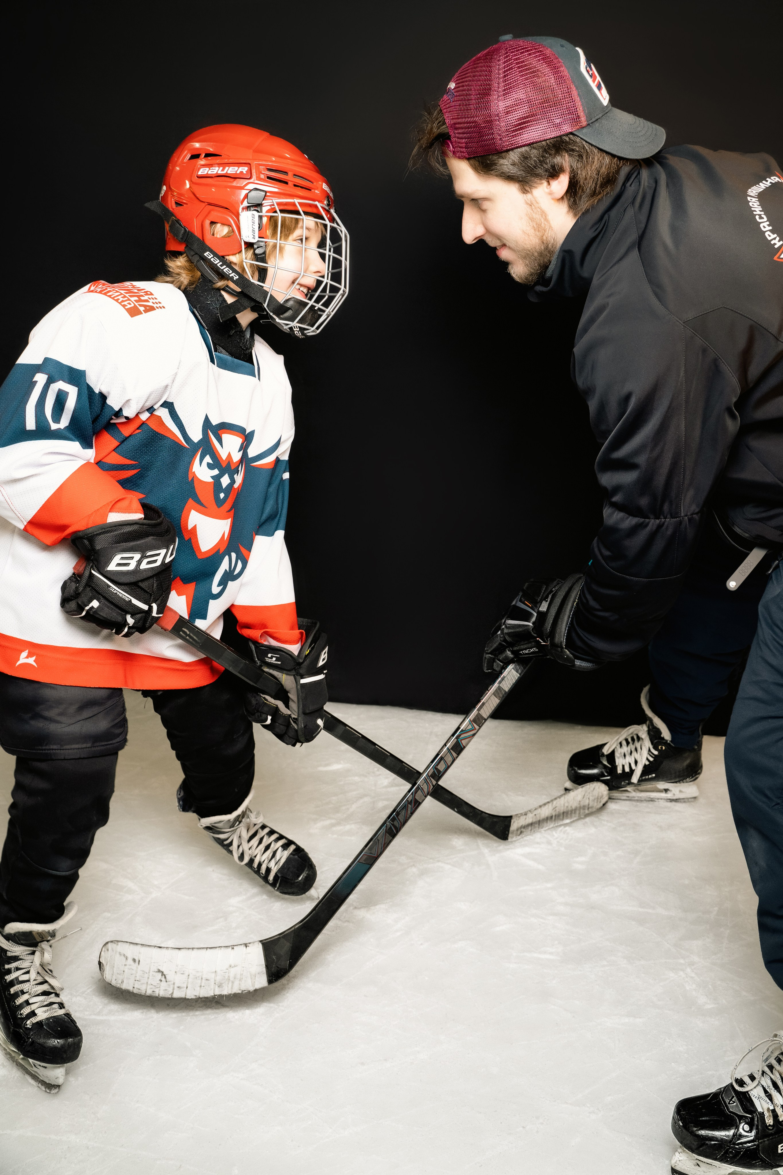 Хоккей. Контент фотограф в Москве Кулич Настя
