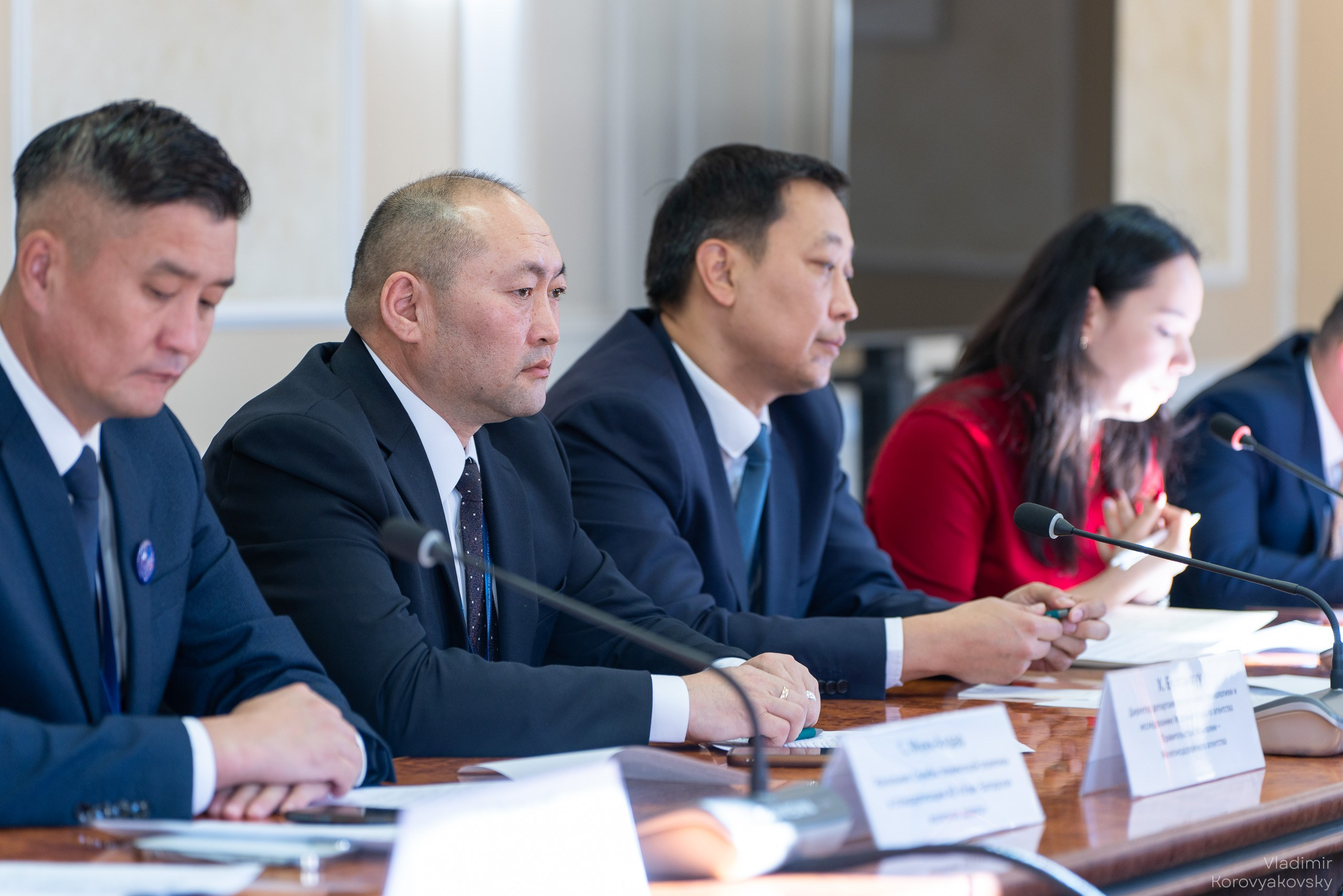 Совещание руководства ПГУПС с Делегациями Исполнительного агентства Правительства Монголии и делегацией АО «УБЖД». Фотограф Владимир Коровяковский
