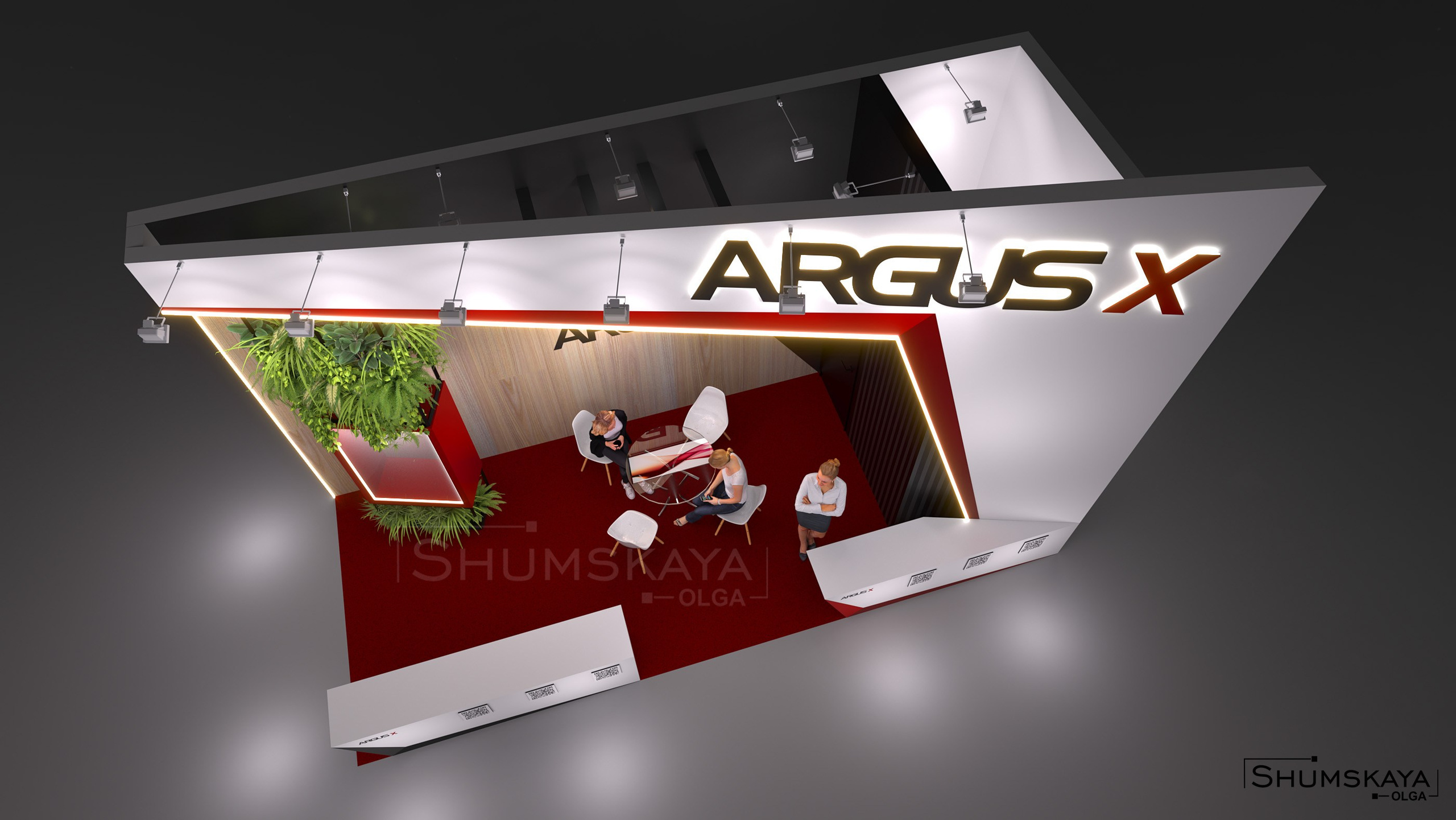 Дизайн выставочного стенда АРГУС X. Выставочные стенды. Студия интерьера