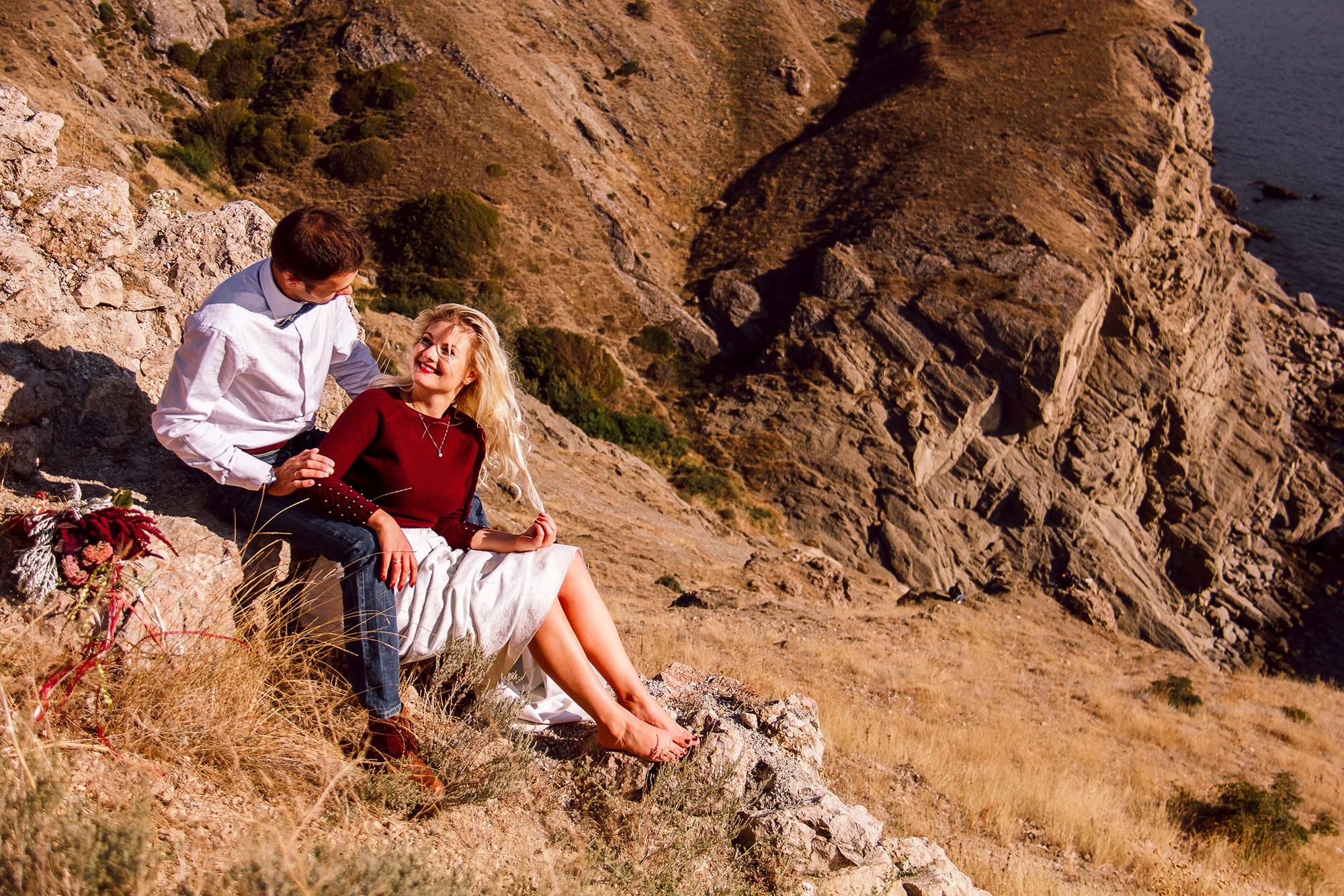 Love Story Анна и Владимир. Балаклава. Свадебный и семейный фотограф в Евпатории Зайцева Надежда