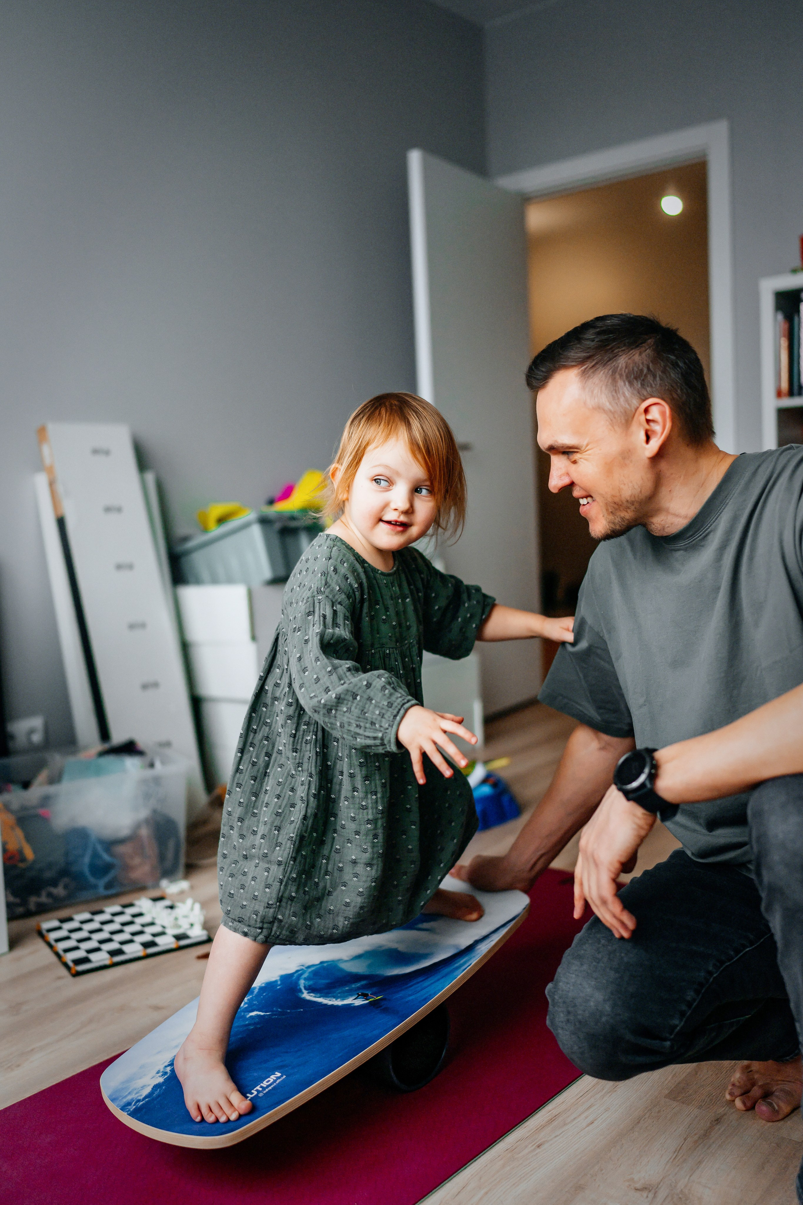 Семейная фотосессия в москве папа и дочь