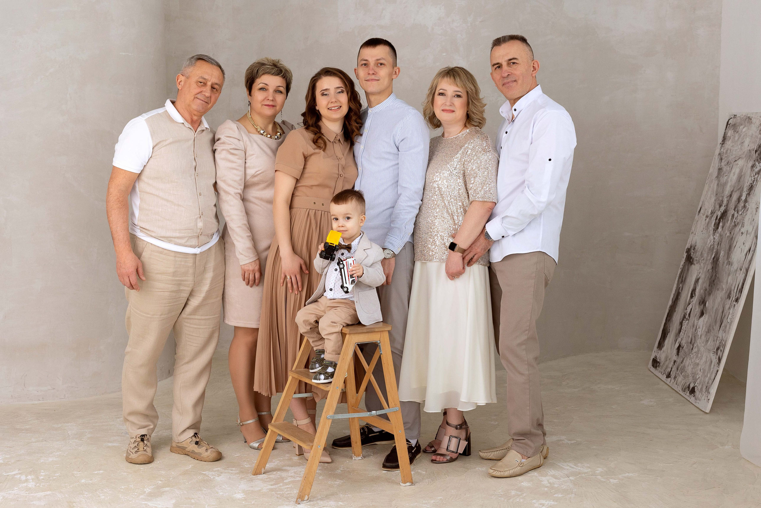 Фотостудии для большой семьи. Контент фотограф Казань Татьяна Горина