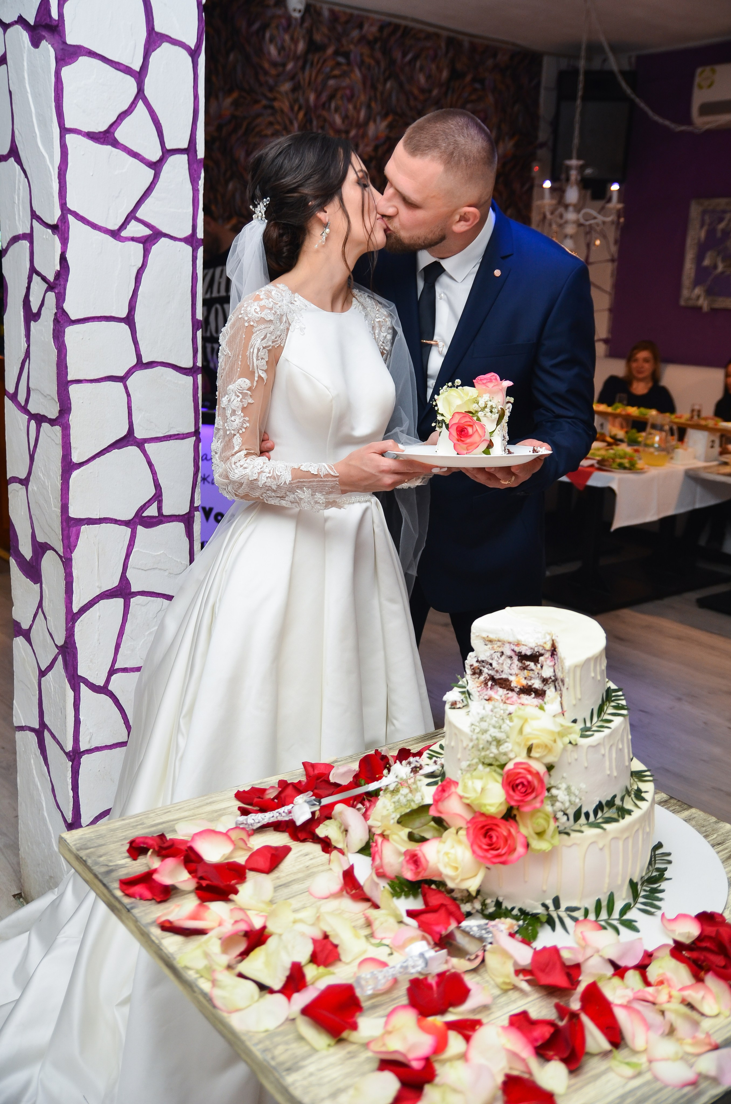 Ольга и Александр. Свадебный фотограф в Краснодаре. Фуд фото