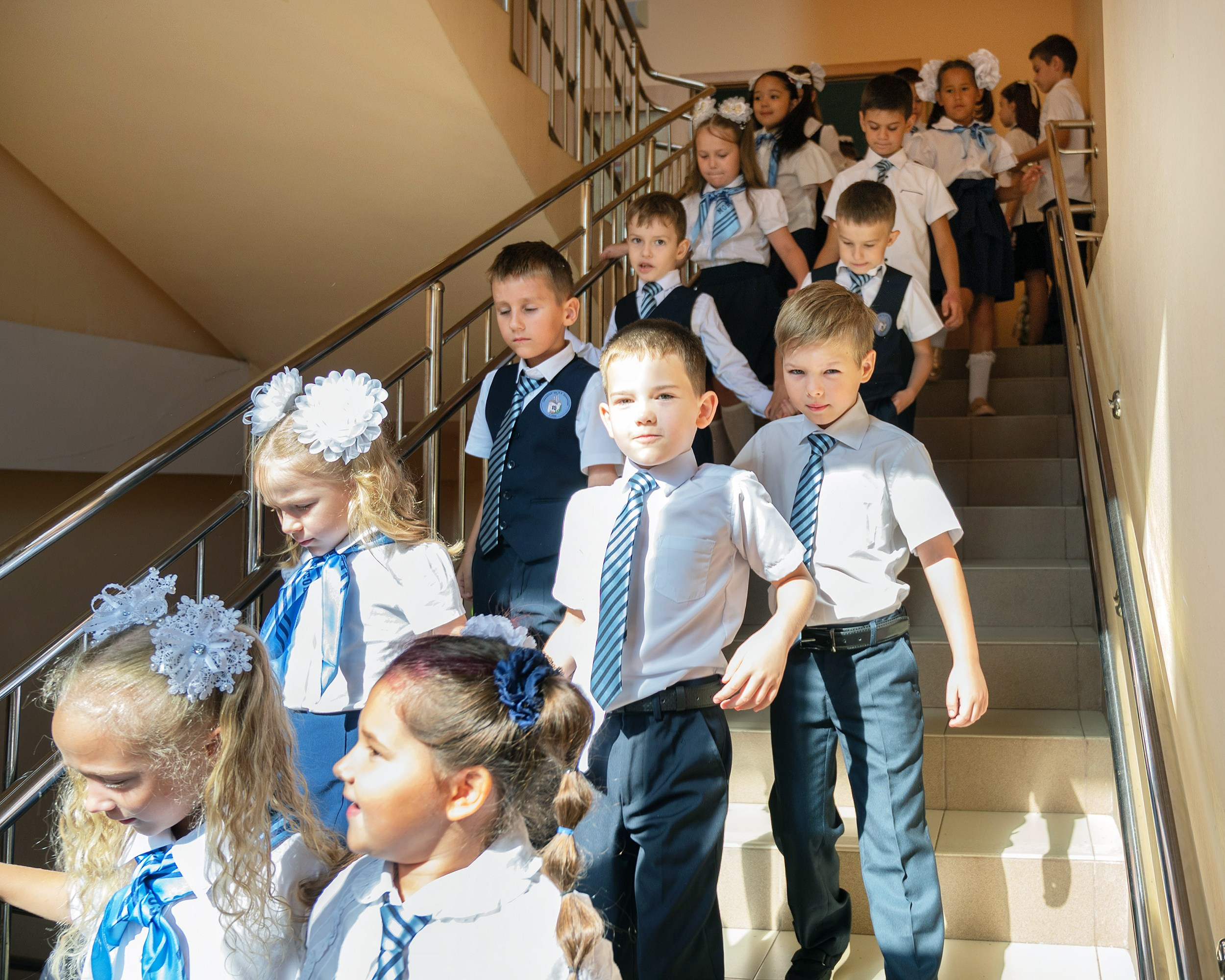 Первый раз в первый класс. Фотографирую счастливых людей в Сочи