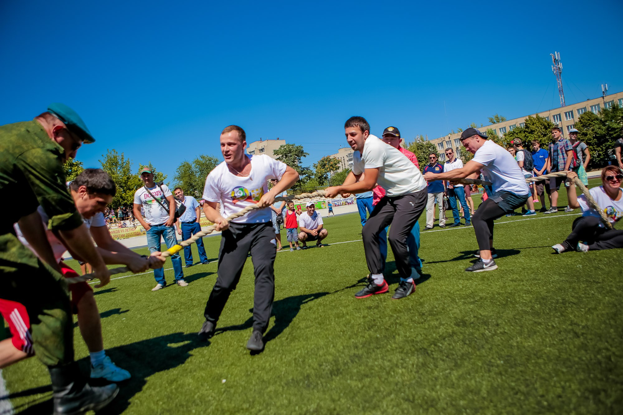 День Физкульт. Максим Матвийченко и Виктория Басова профессионалы своего дела