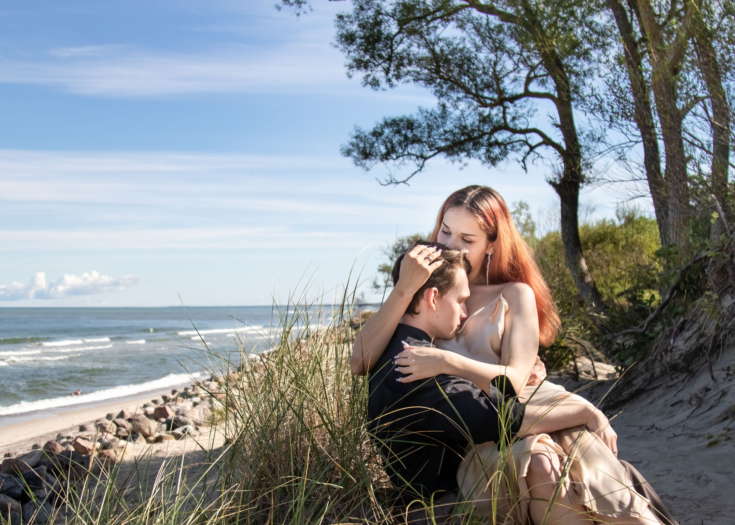 любовь на морском берегу