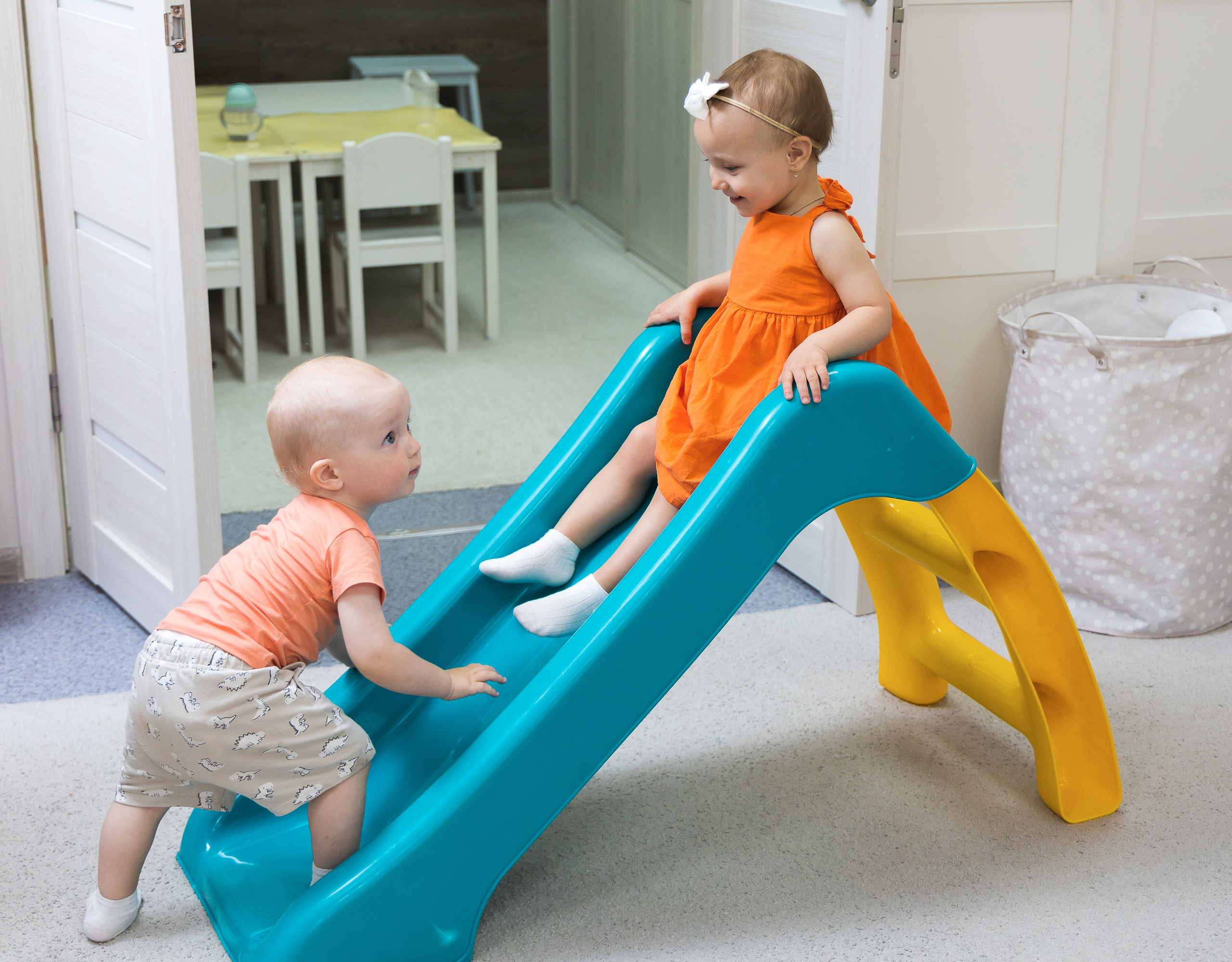 — Оранжевое занятие в Детском клубе «Буквашка» в Жуковском