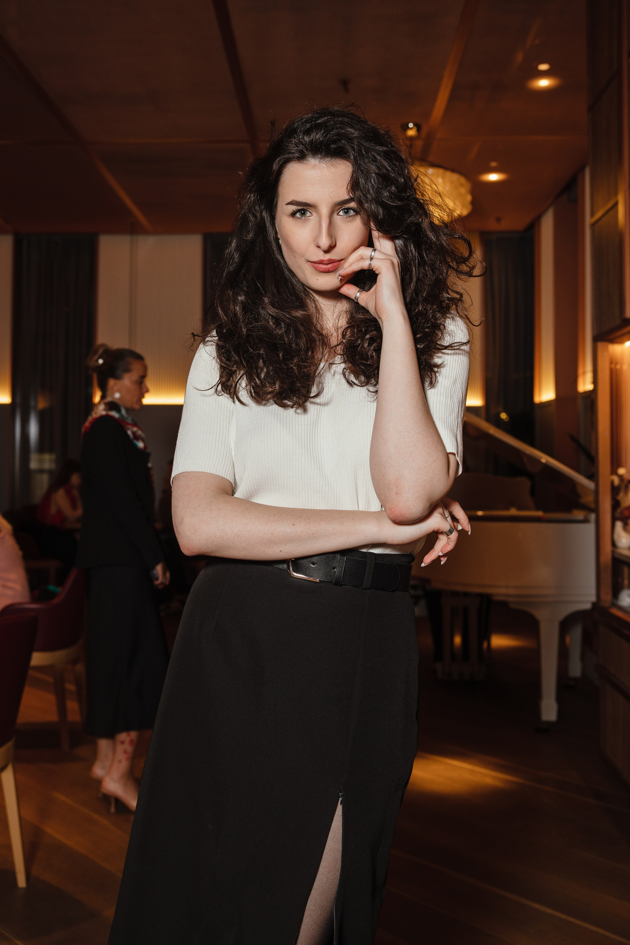 Презентация Russian Fashion Dom в ресторане Shagal. Контент фотограф в Москве и области Елена Кулакова