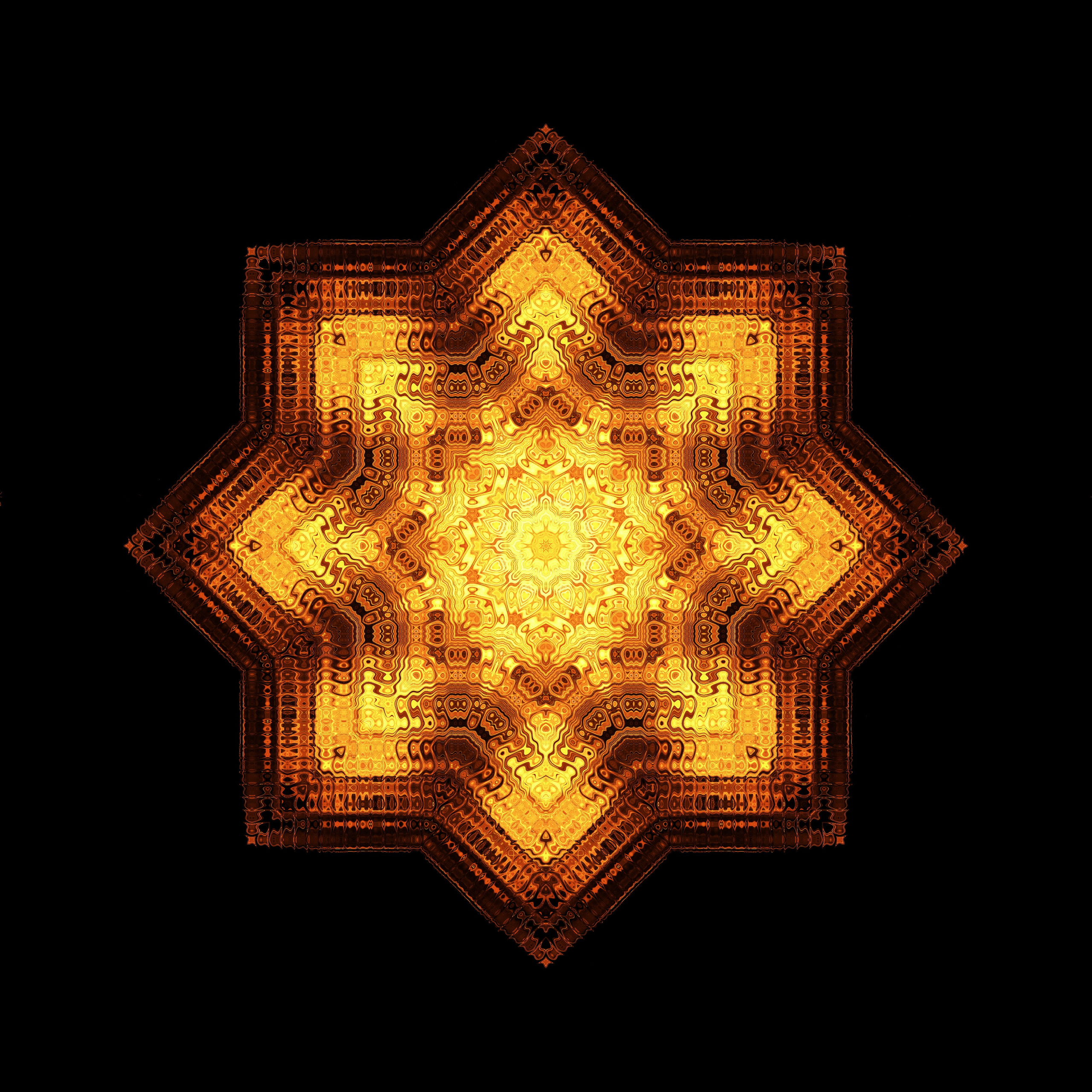 Flame Mandala of a tube TV. Roman Hodirev is an esoteriologist, multidisciplinary artist, photographer and musician. Saint Petersburg, Riga