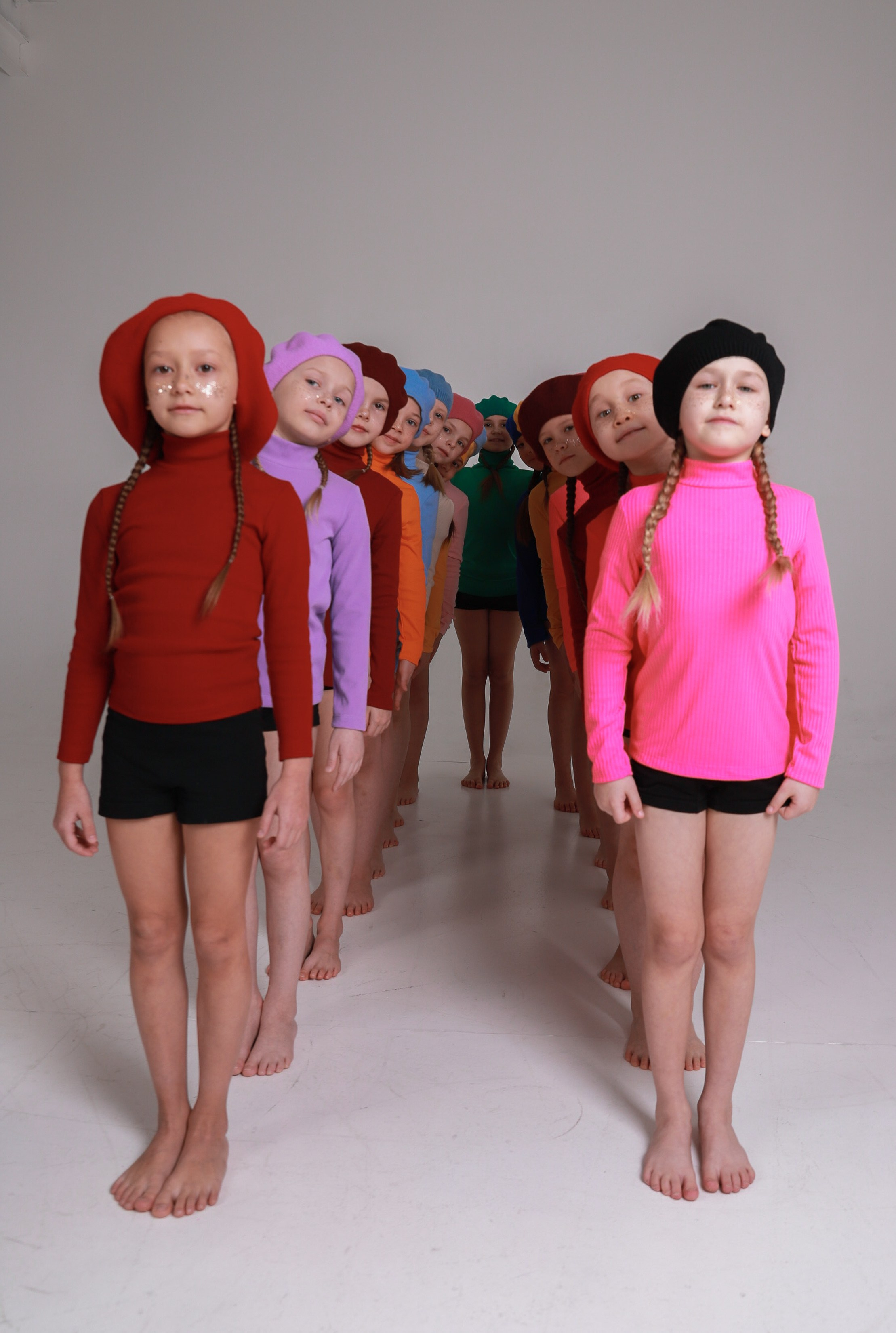 Сьемка на циклорамме. Фотограф Юлия Мальцева