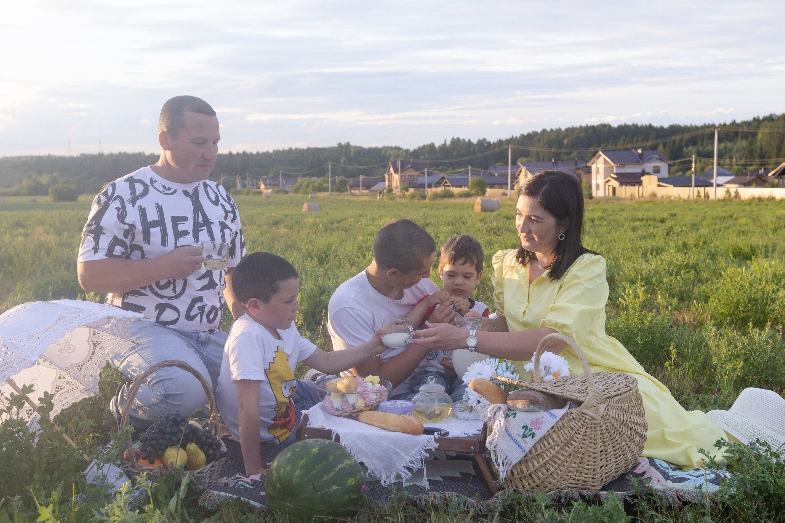 Семейная фотосессия Гиззатуллиных