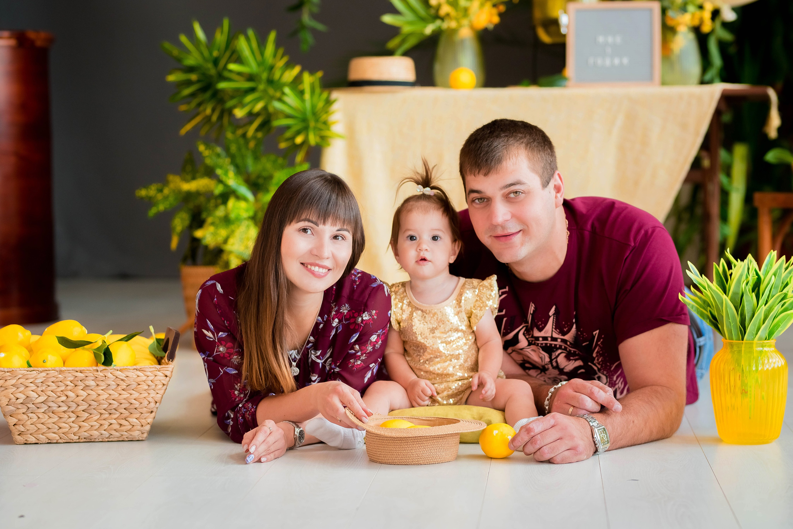 1 годик. Свадебный и семейный фотограф Яна Стражева. Волгоград, Москва