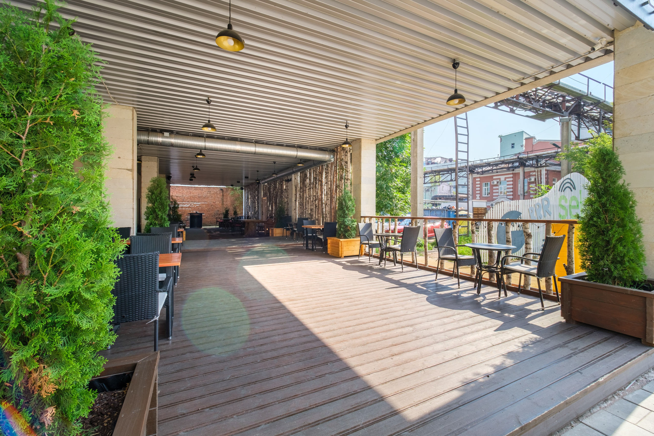 Интерьерная фотосессия кафе «Берёзка»