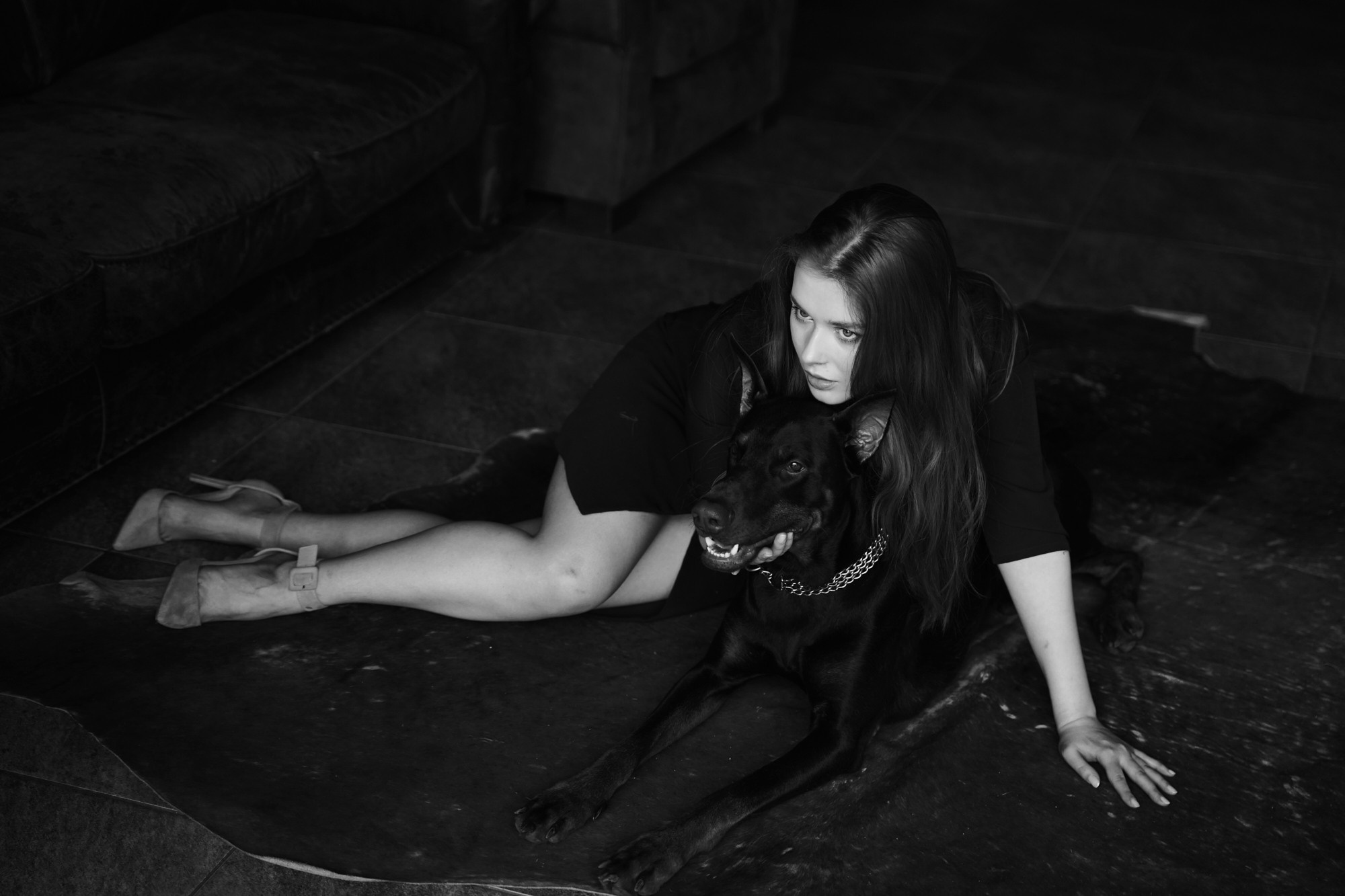 Женская фотосессия в студии. Съемка в фотостудиях Москвы. Портретный фотограф в Москве Елена Капралова