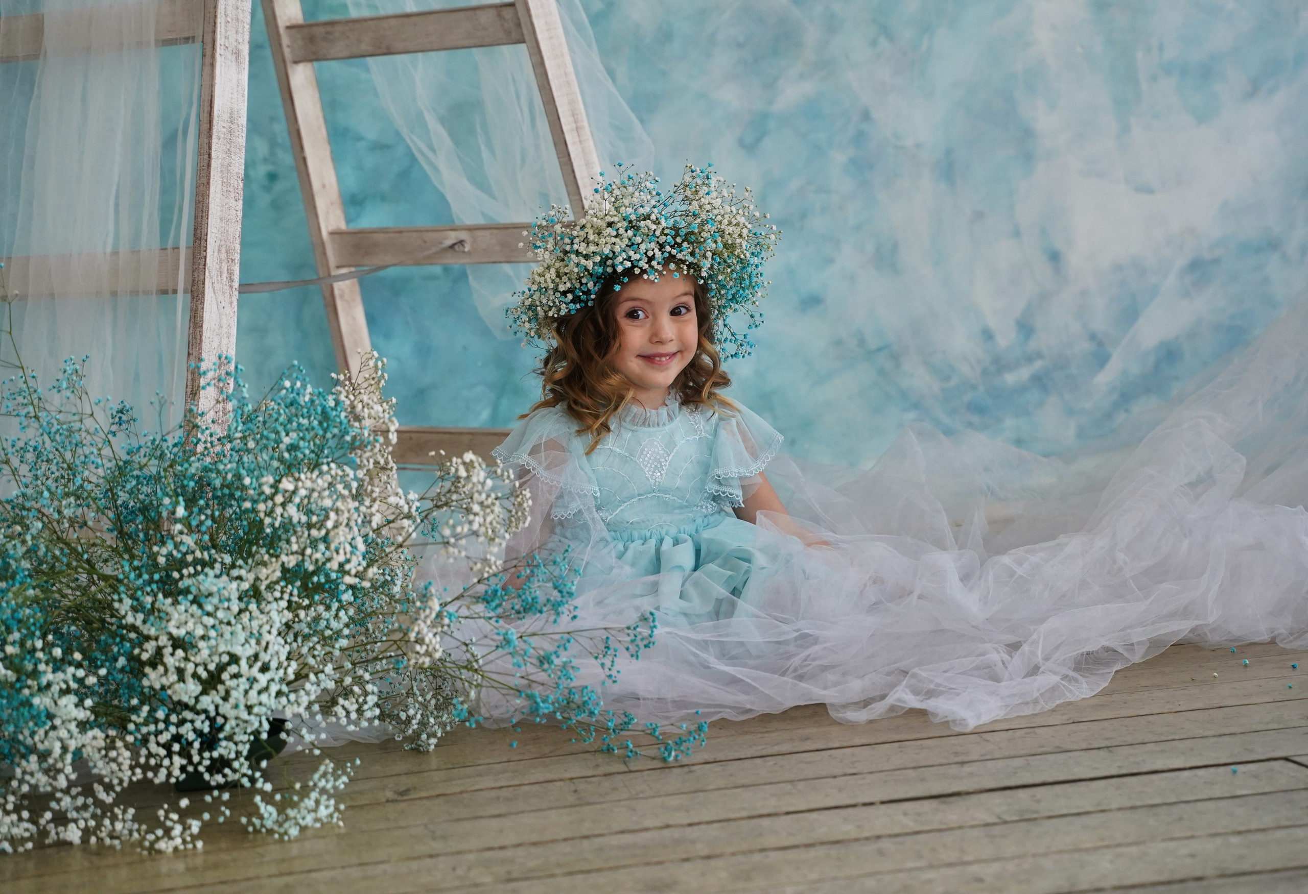 Детская фотосессия в студии. Съемка в фотостудиях Москвы. Портретный фотограф в Москве Елена Капралова