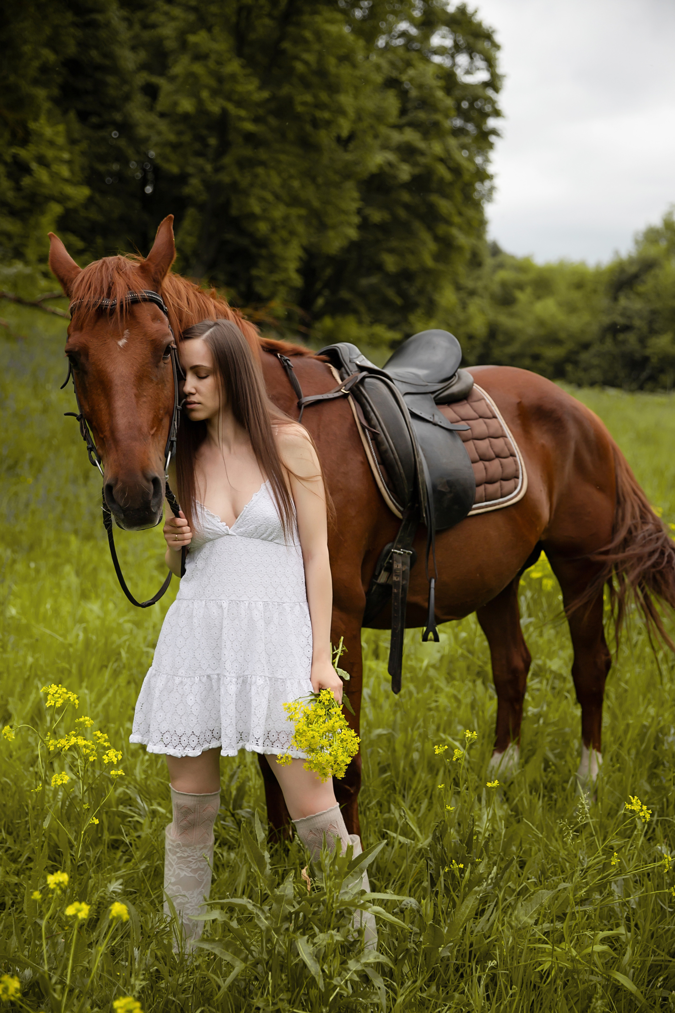 Фотосессия с лошадью. Семейный фотограф в Туле Яна Денисова — семейная фотосессия