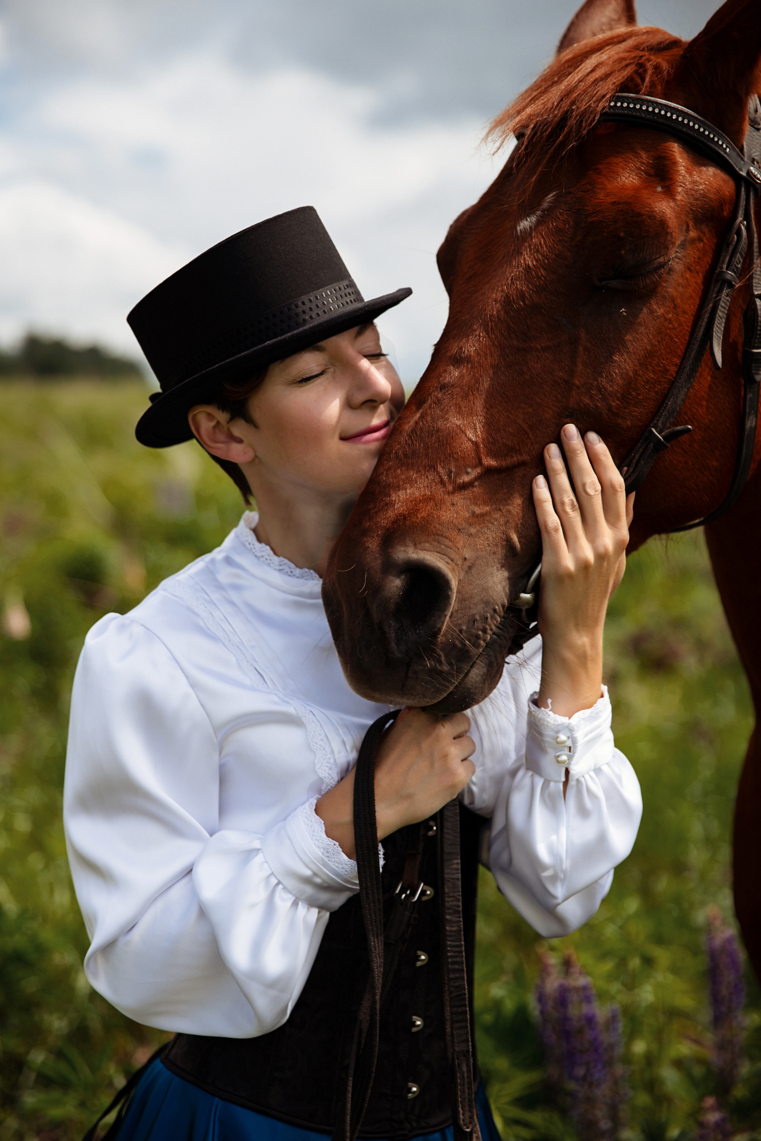 Фотосессия с лошадью. Семейный фотограф в Туле Яна Денисова — семейная фотосессия
