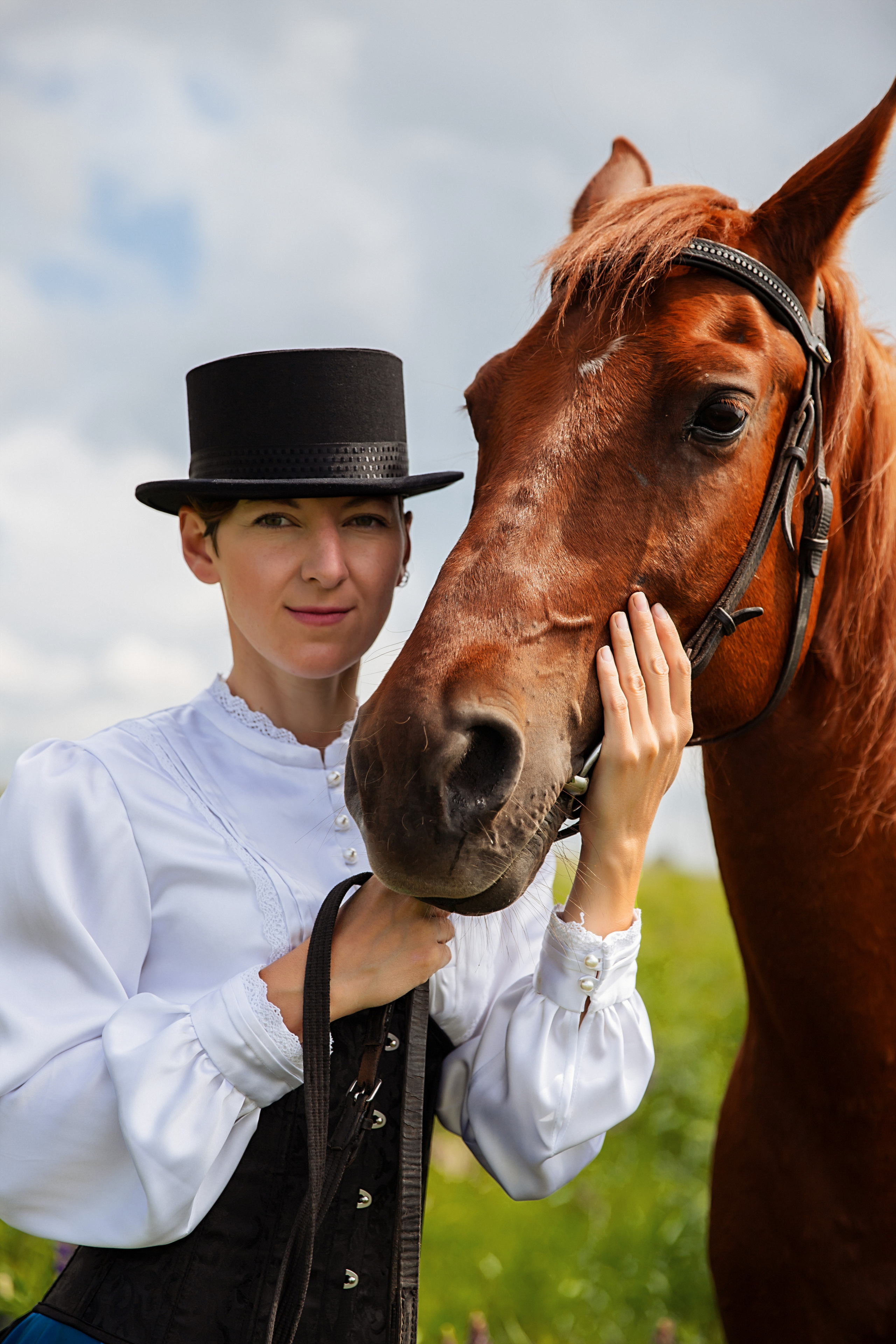 Фотосессия с лошадью. Семейный фотограф в Туле Яна Денисова — семейная фотосессия