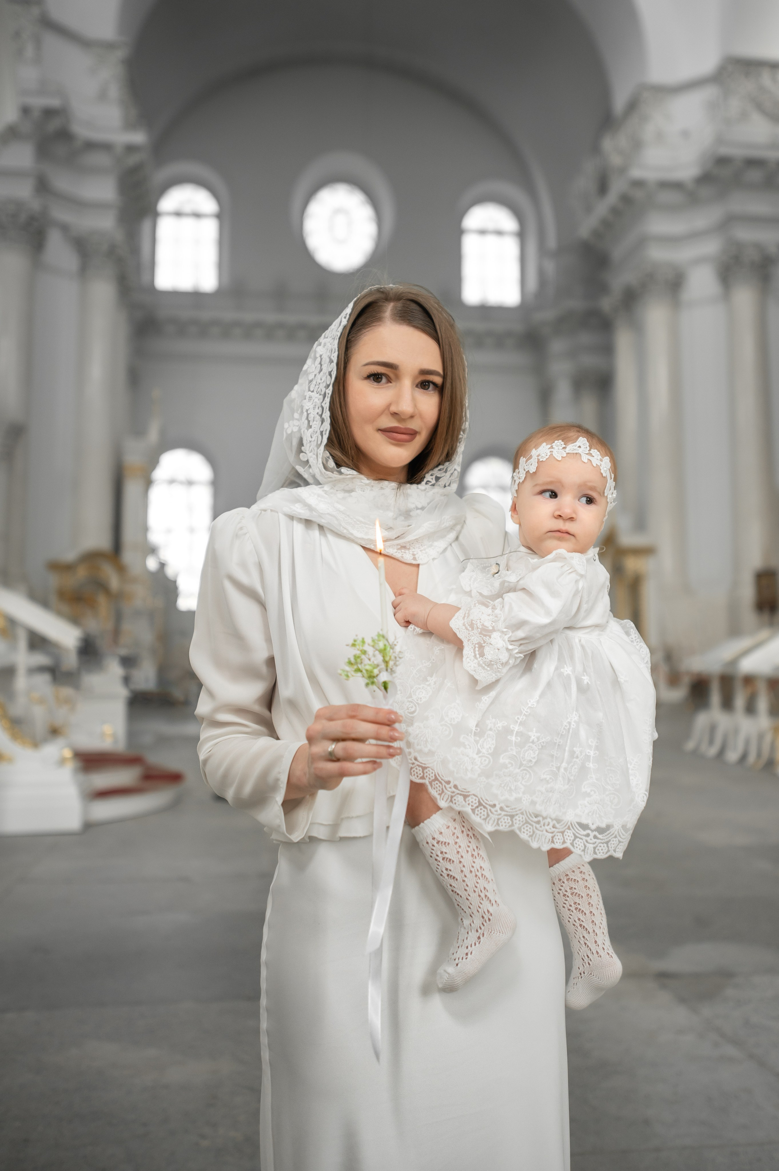Крещение в Смольном соборе. Фотограф на крещение и венчание, семейный фотограф в Санкт-Петербурге