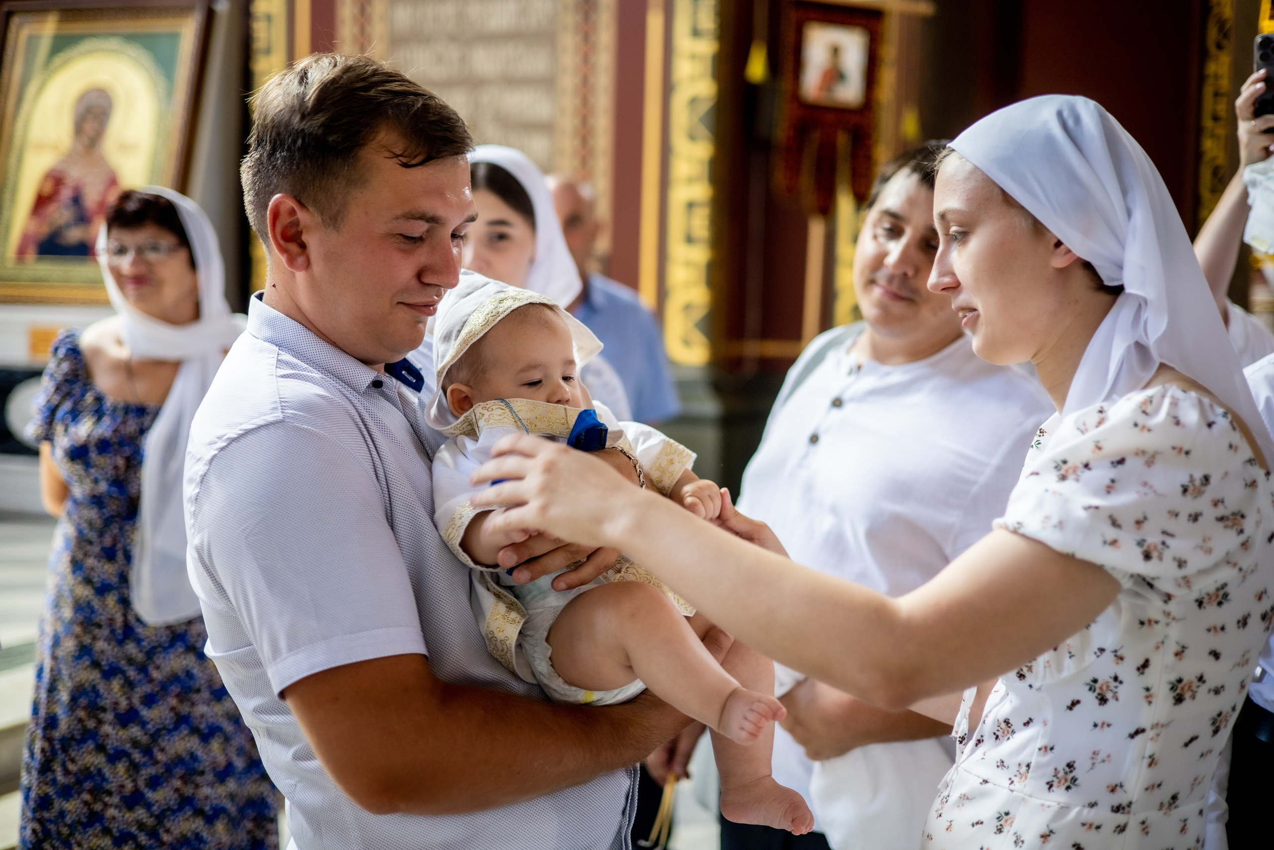 Крещение Максима. Фотограф Надежда Лукьянова