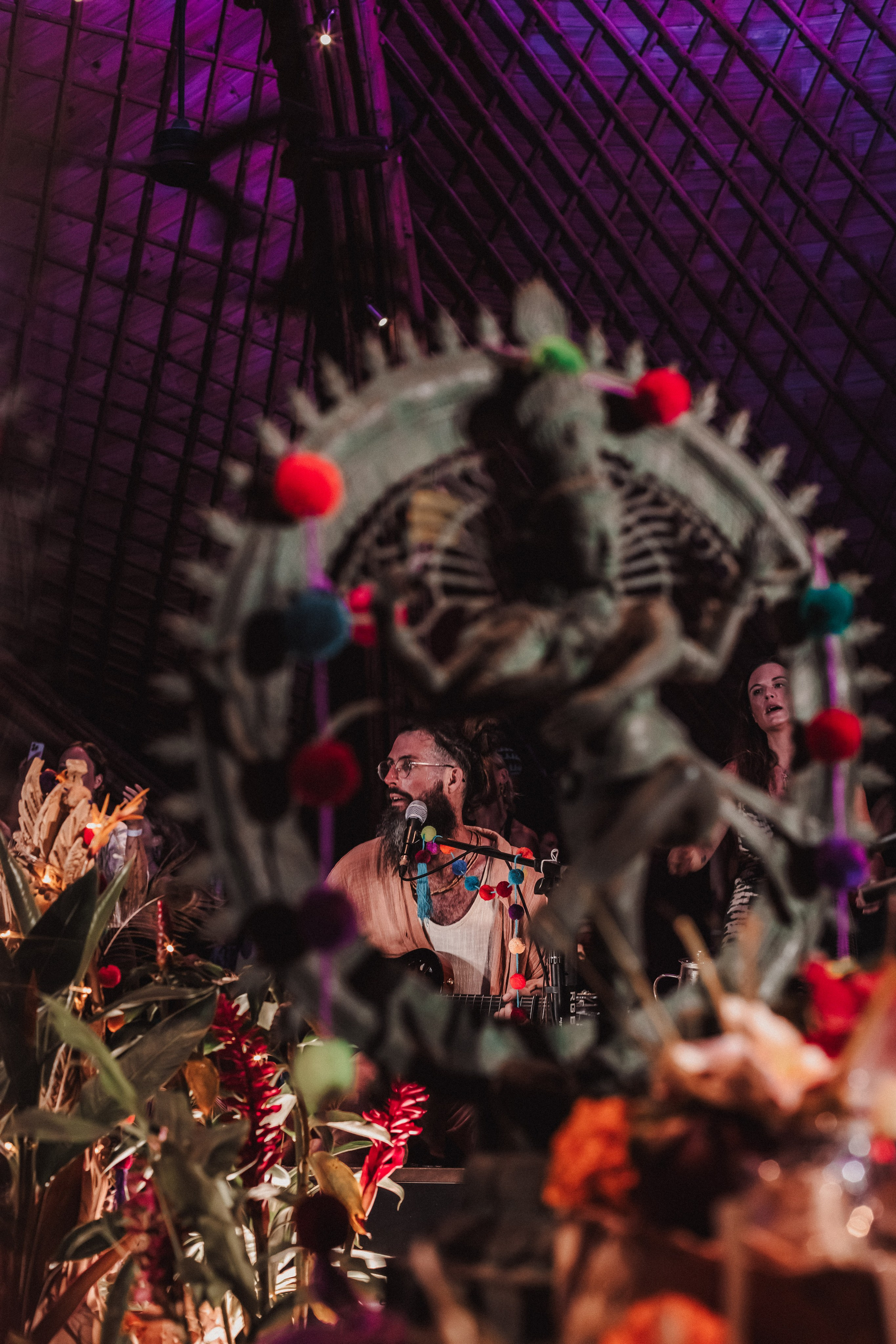 Hanuman Project kirtan at Alchemy march. Mariam Bagdasaryan