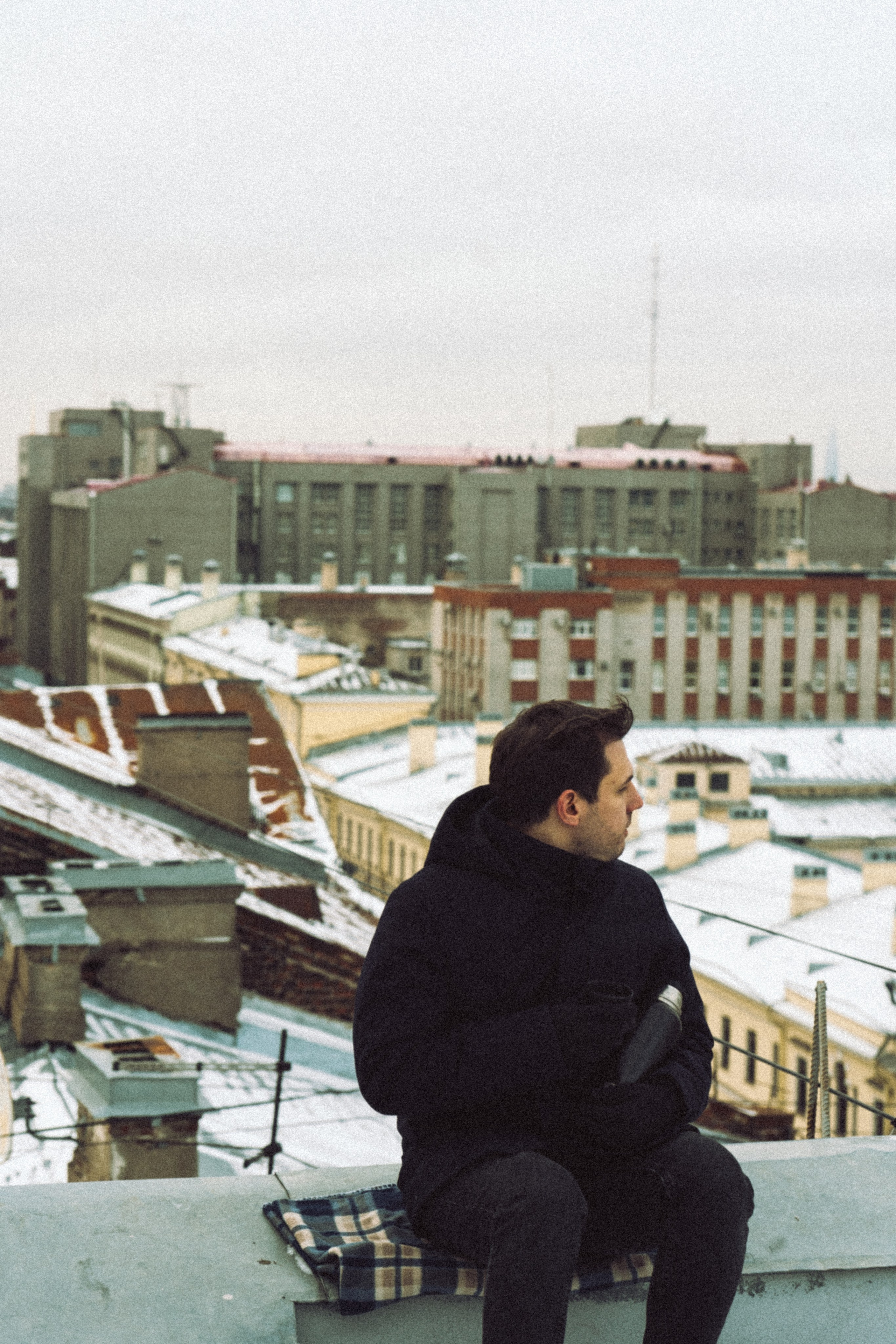 КРЫШИ ПИТЕРА В НОЯБРЕ. Профессиональный фотограф, Санкт-Петербург — Виктория Богомолова