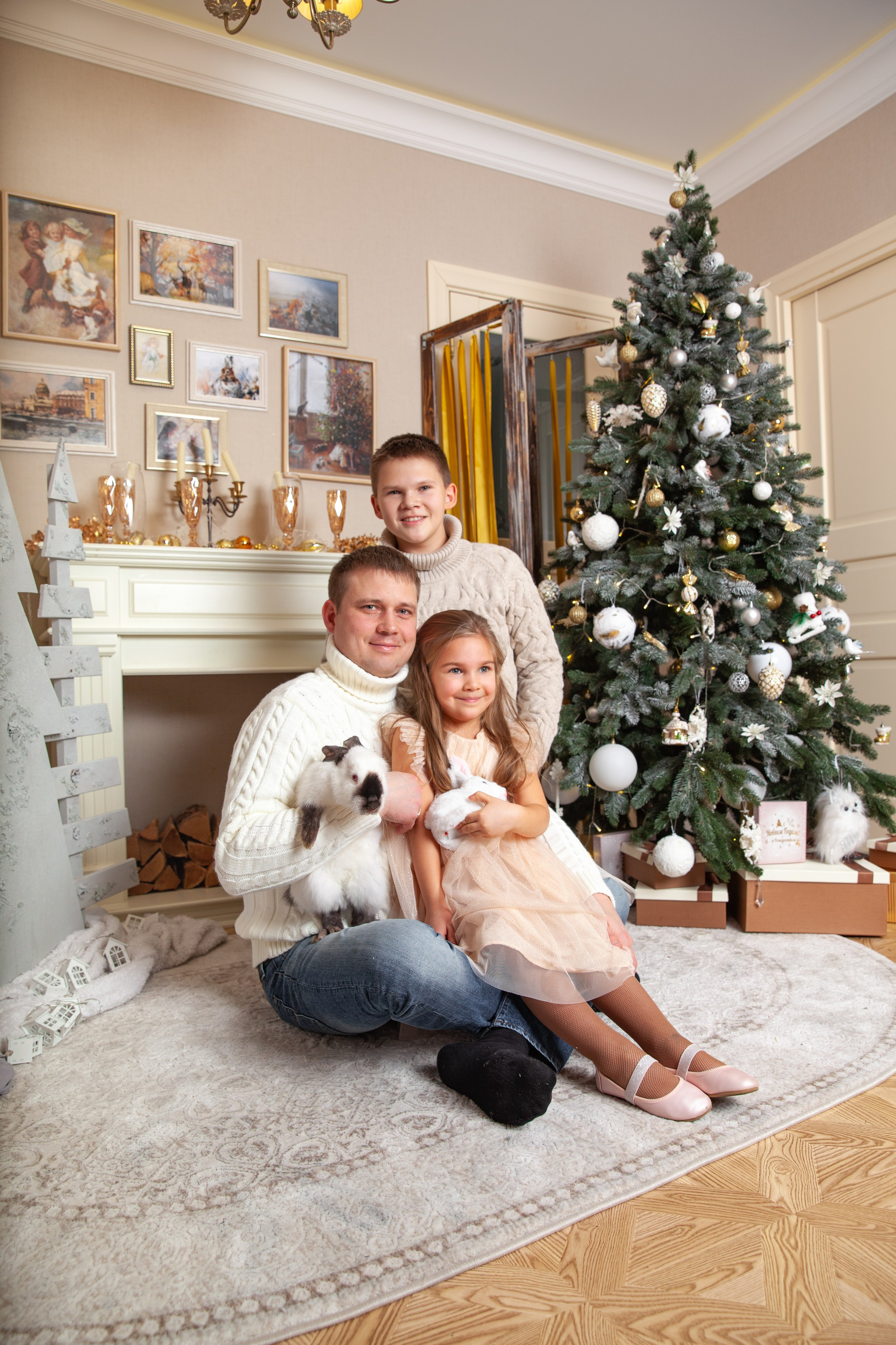 новогодняя фотосессия Никольское