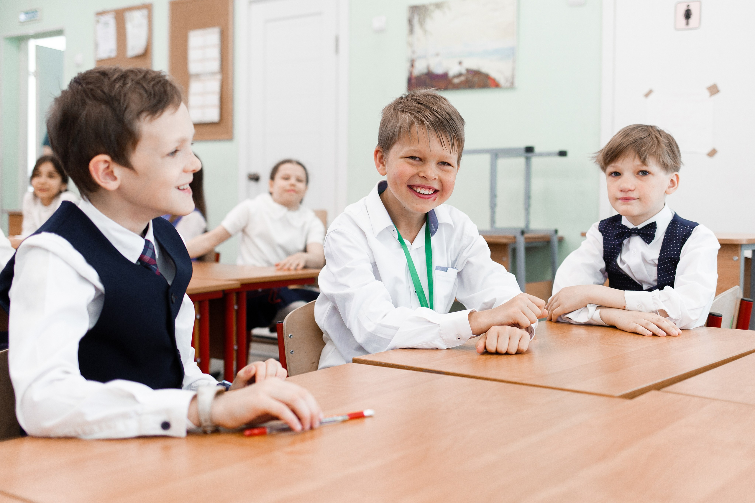 Школьная фотосъемка 3-го класса. Репортажный фотограф Борис Геер