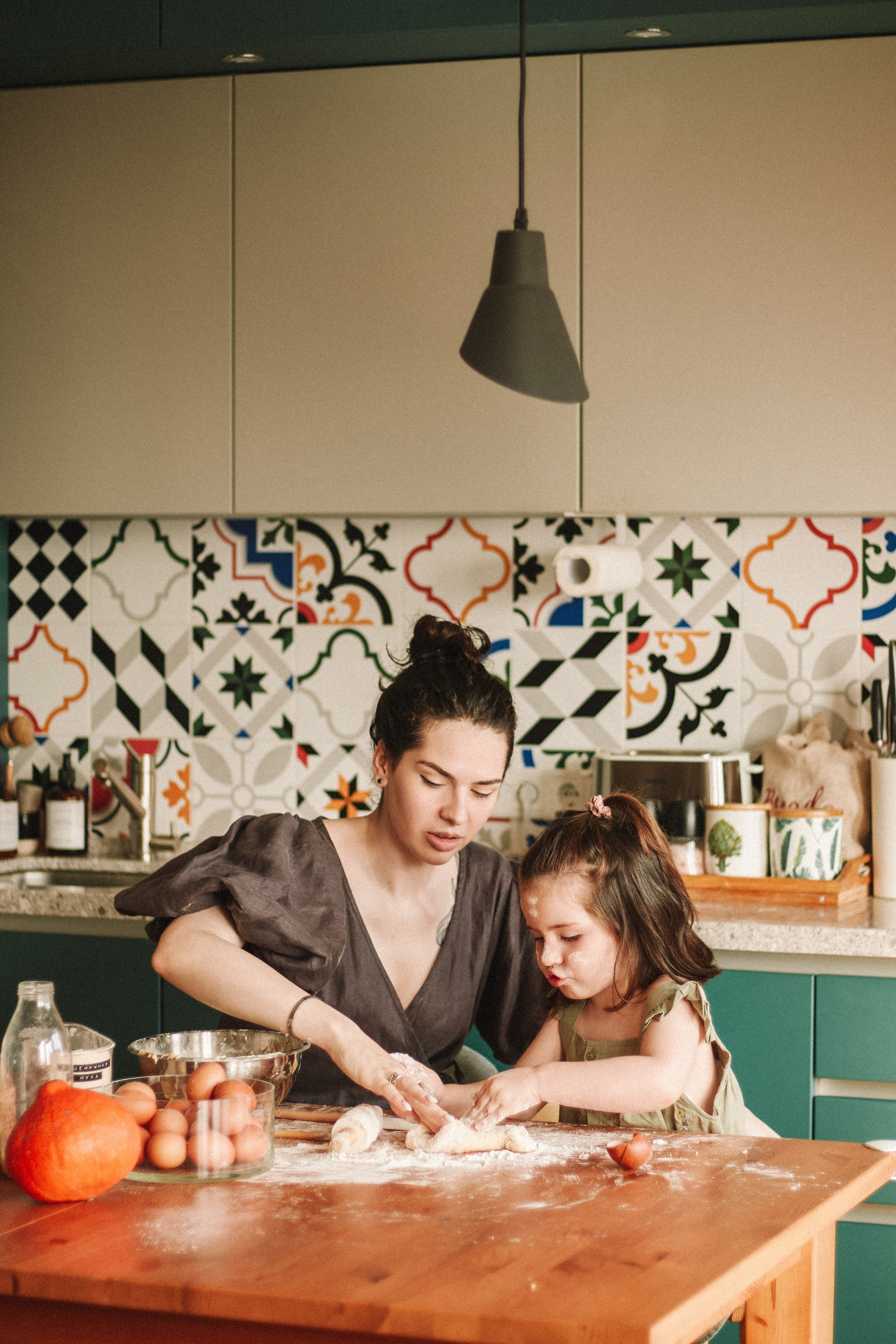 Семейная фотосессия для мамы и дочки. Фотограф Москва Карпова Евгения