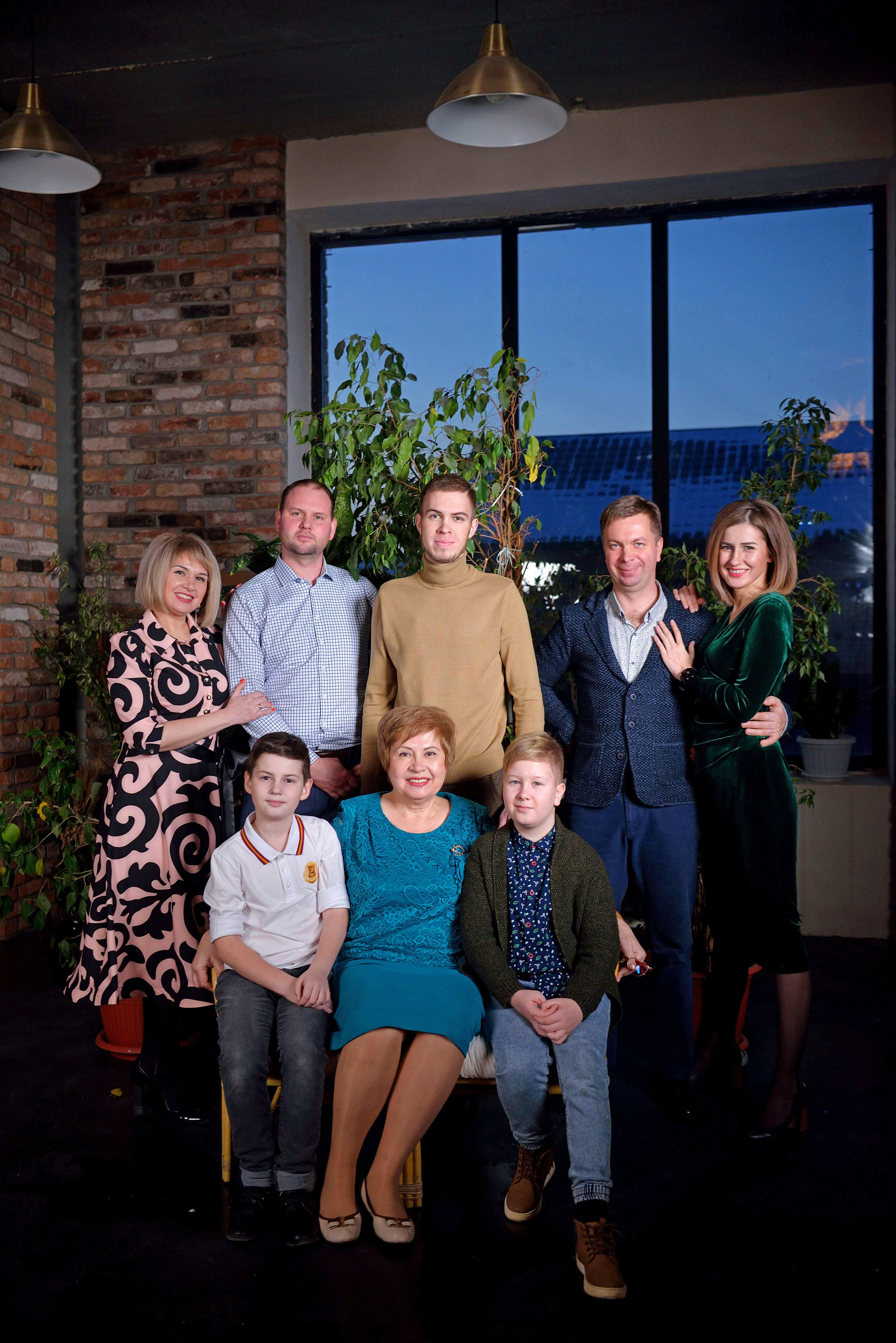 Фотограф Оренбург, Анастасия Купавцева, фотосессии больших семей, фотостудия