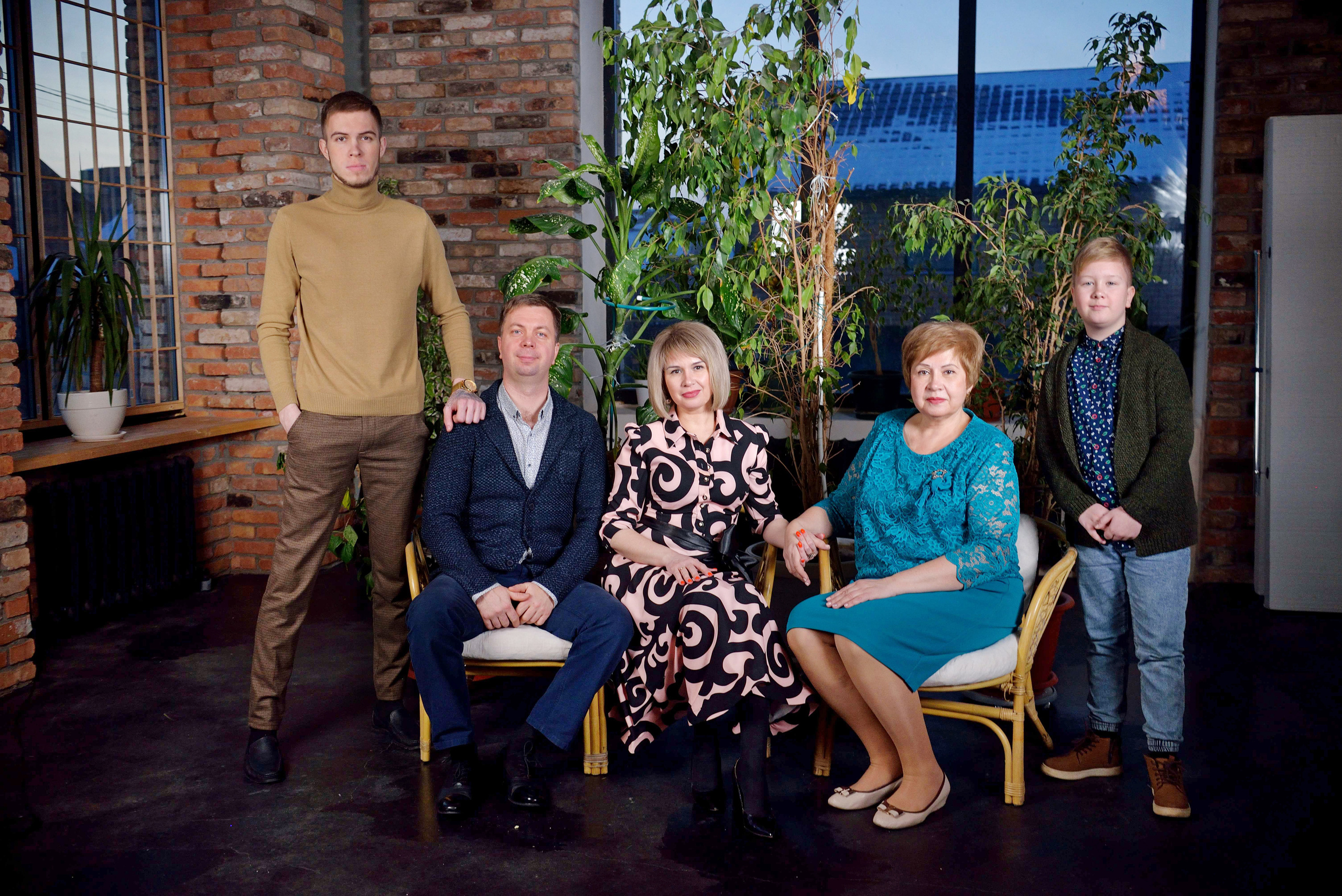 Фотограф Оренбург, Анастасия Купавцева, фотосессии больших семей, фотостудия