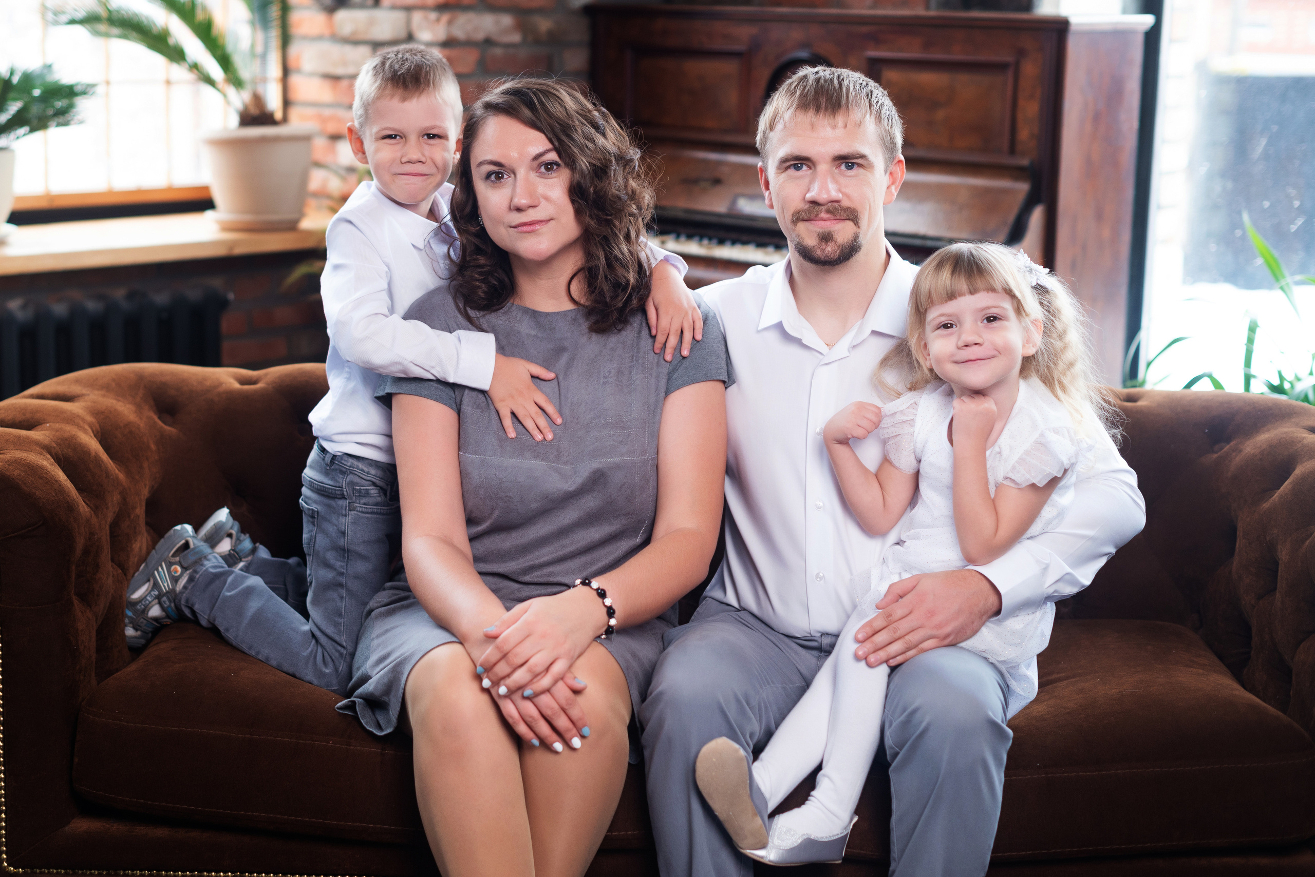 Фотограф Оренбург, Анастасия Купавцева, фотосессии больших семей, фотостудия