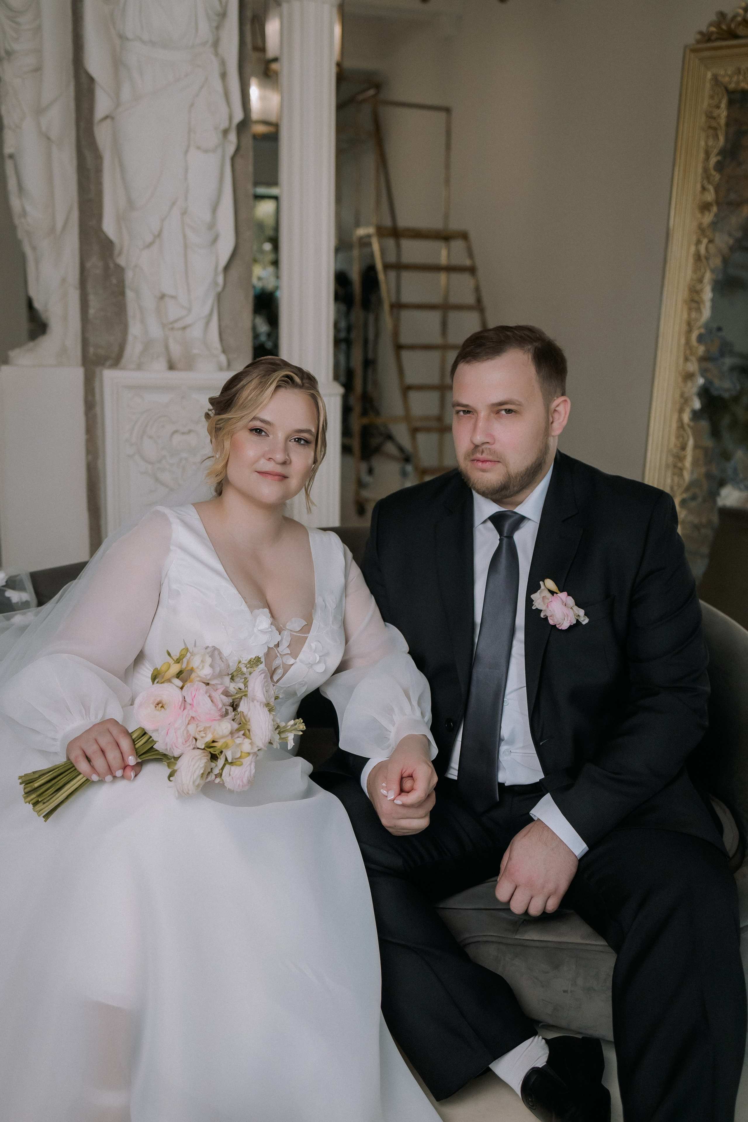 Анастасия и Сергей. Свадебная прогулка. Свадебная фотография. Арина Рубах