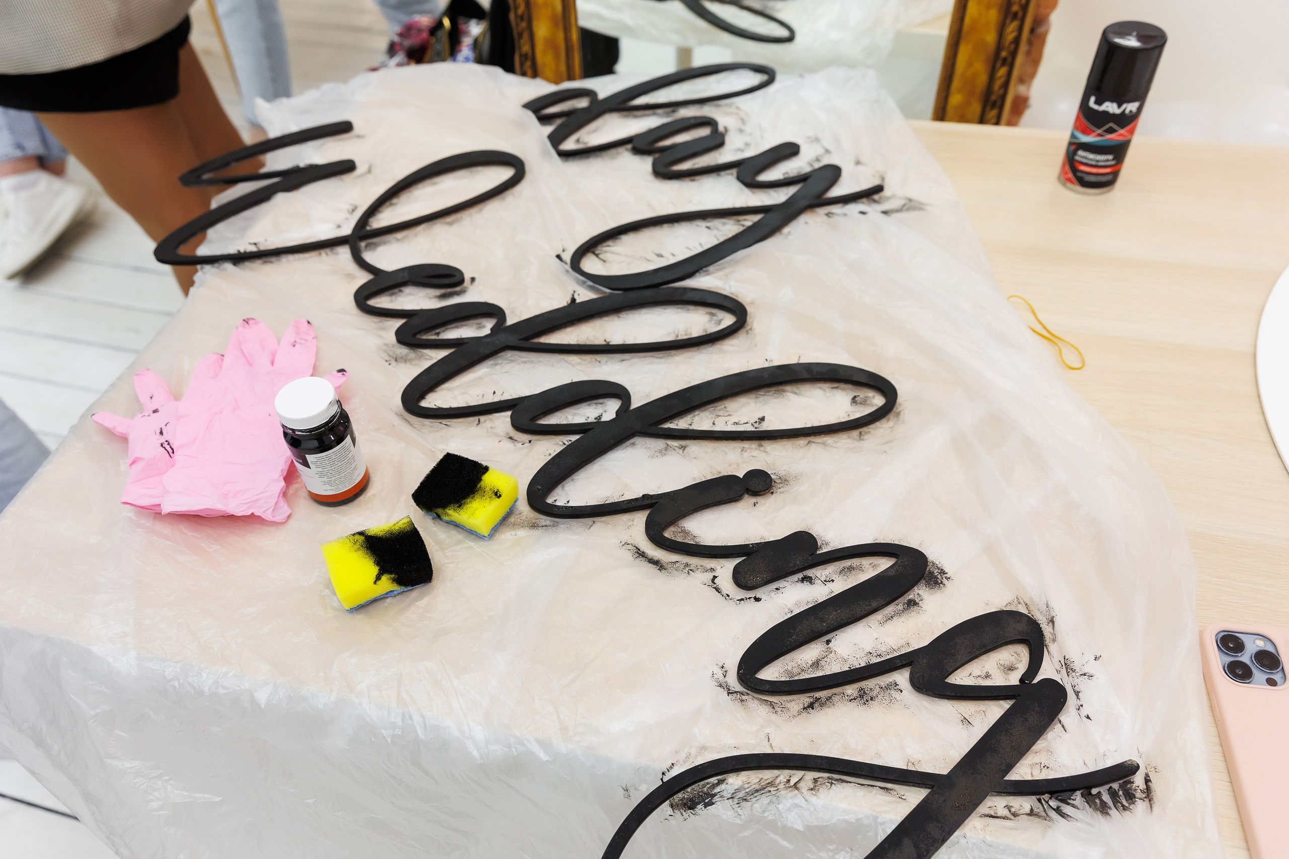 МК декораторов по оформлению фотозоны. Фотограф Новосибирск — Наталья Гресь