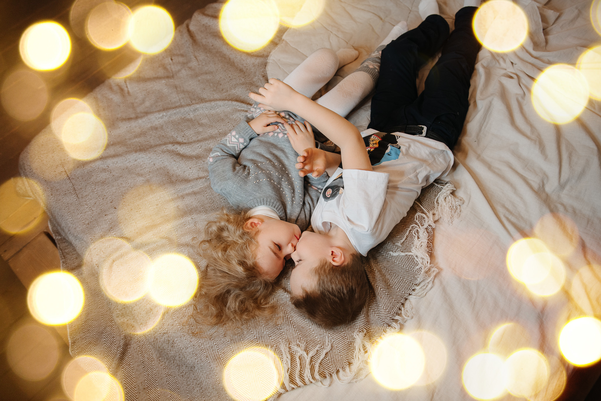 Новогодняя семейная фотосессия. Фотограф Валерия Голубева (Миронова)