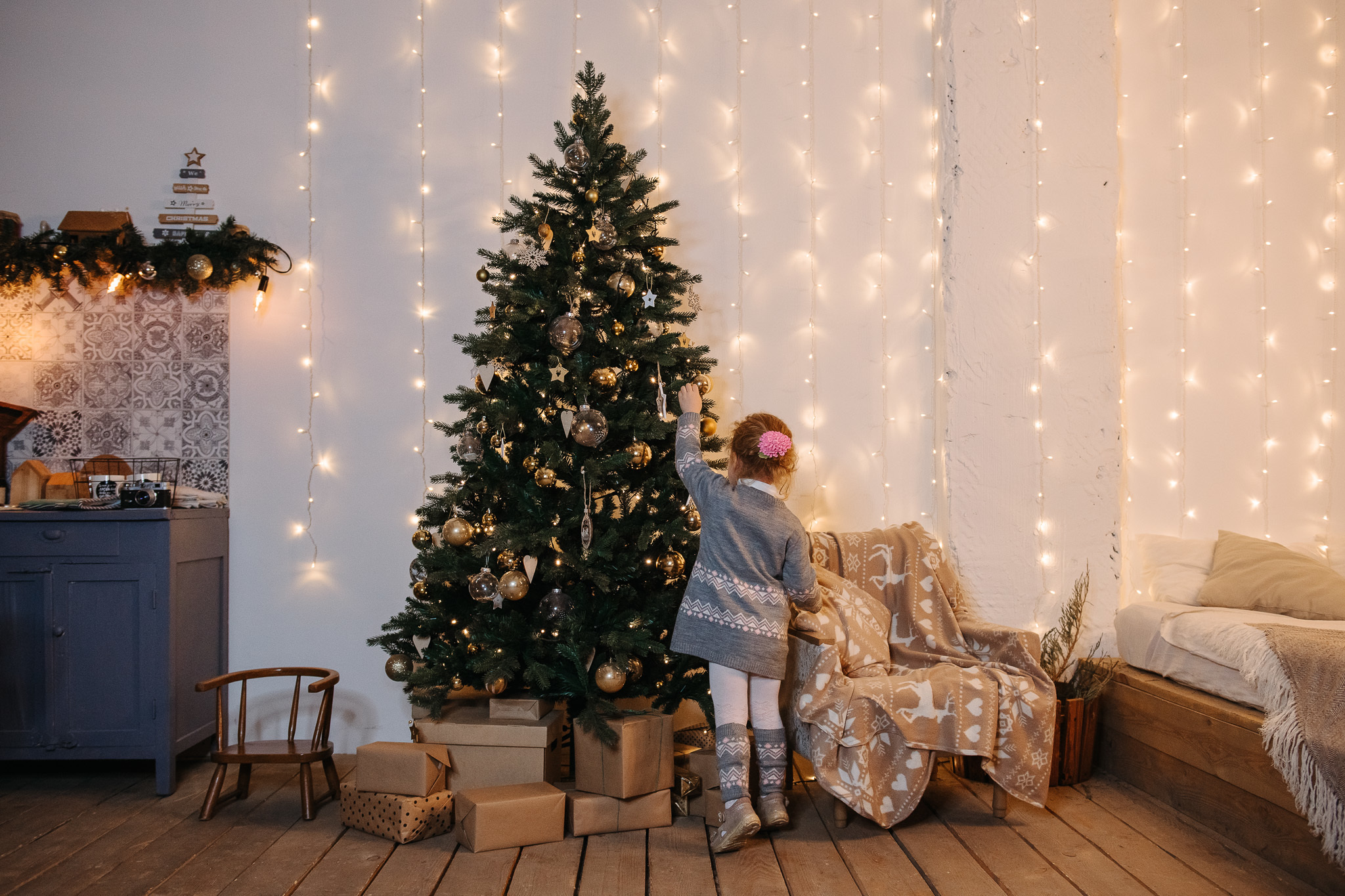 Новогодняя семейная фотосессия. Фотограф Валерия Голубева (Миронова)