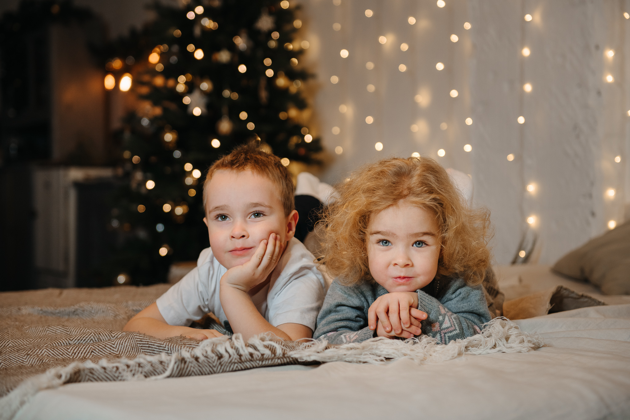 Новогодняя семейная фотосессия. Фотограф Валерия Голубева (Миронова)