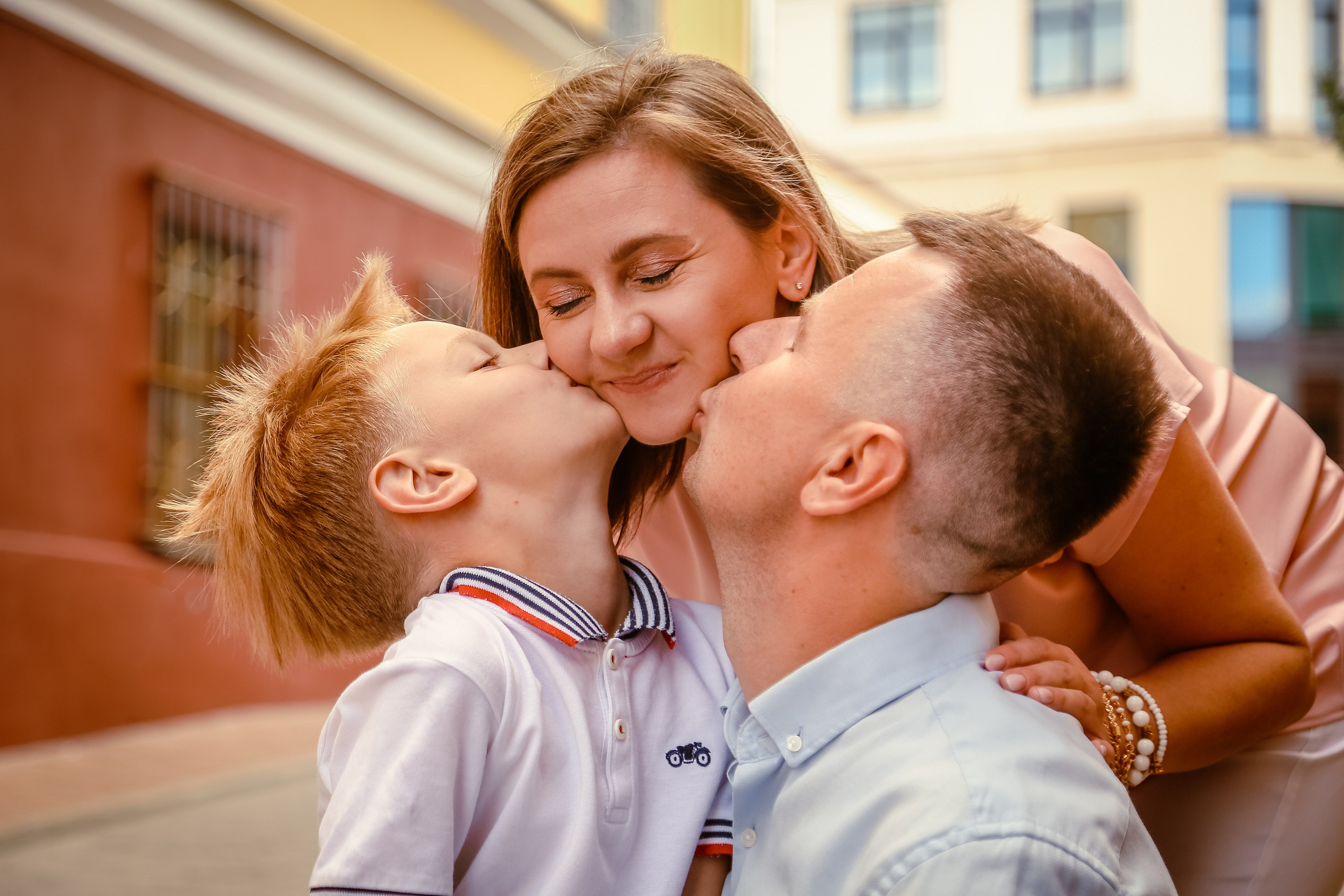 Лена с семьей. Фотограф Гавриленко Светлана