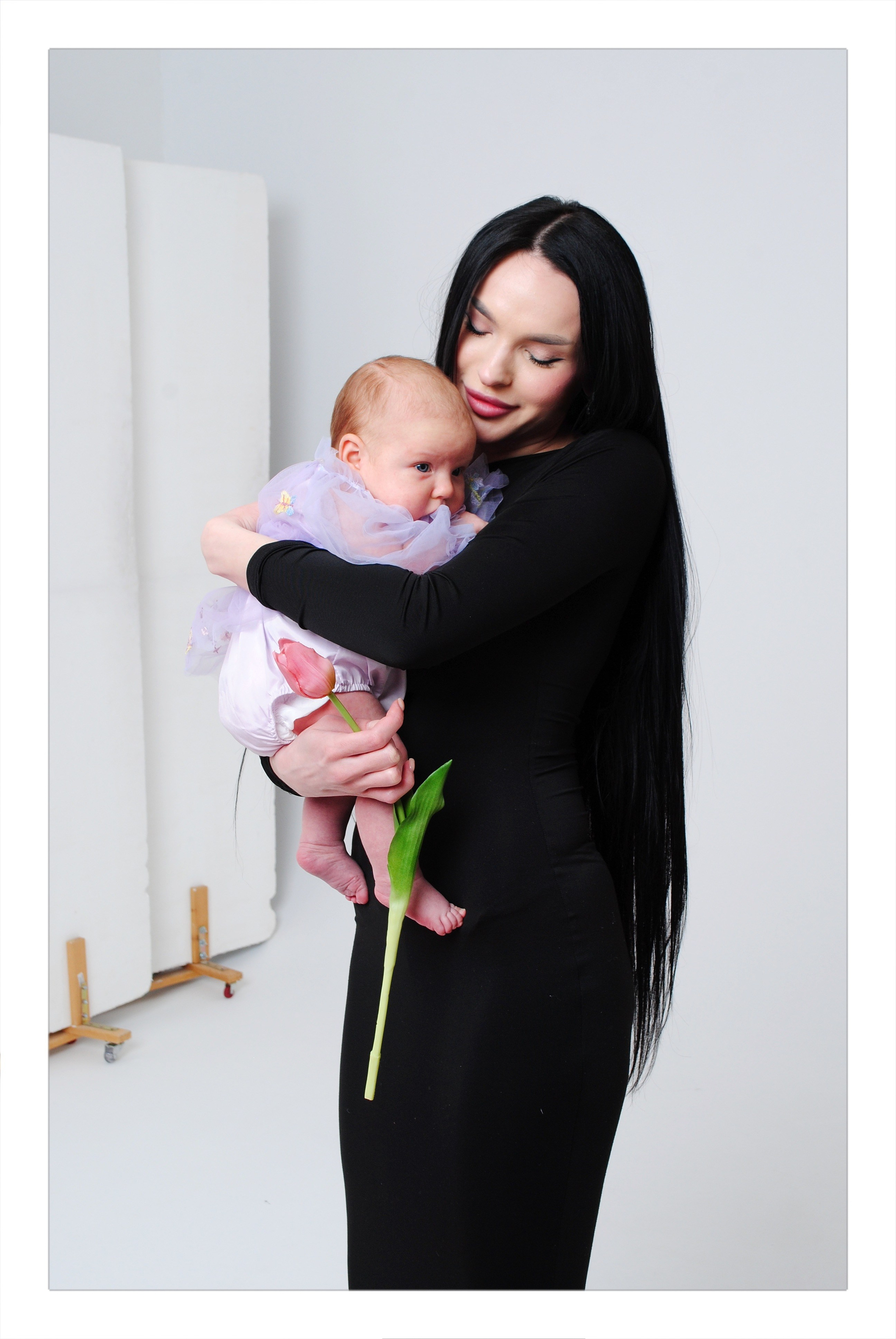 Валентина и дочь. Фотограф Мария Мусаелян