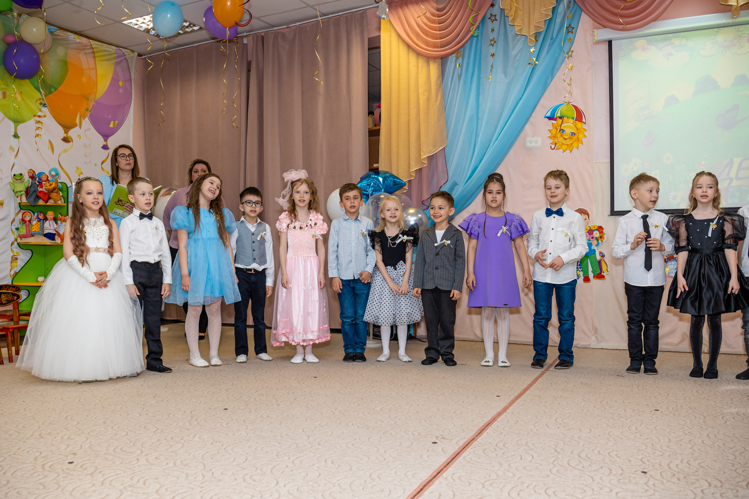 Выпускной в ДС. Ирина Носова - семейный и детский фотограф