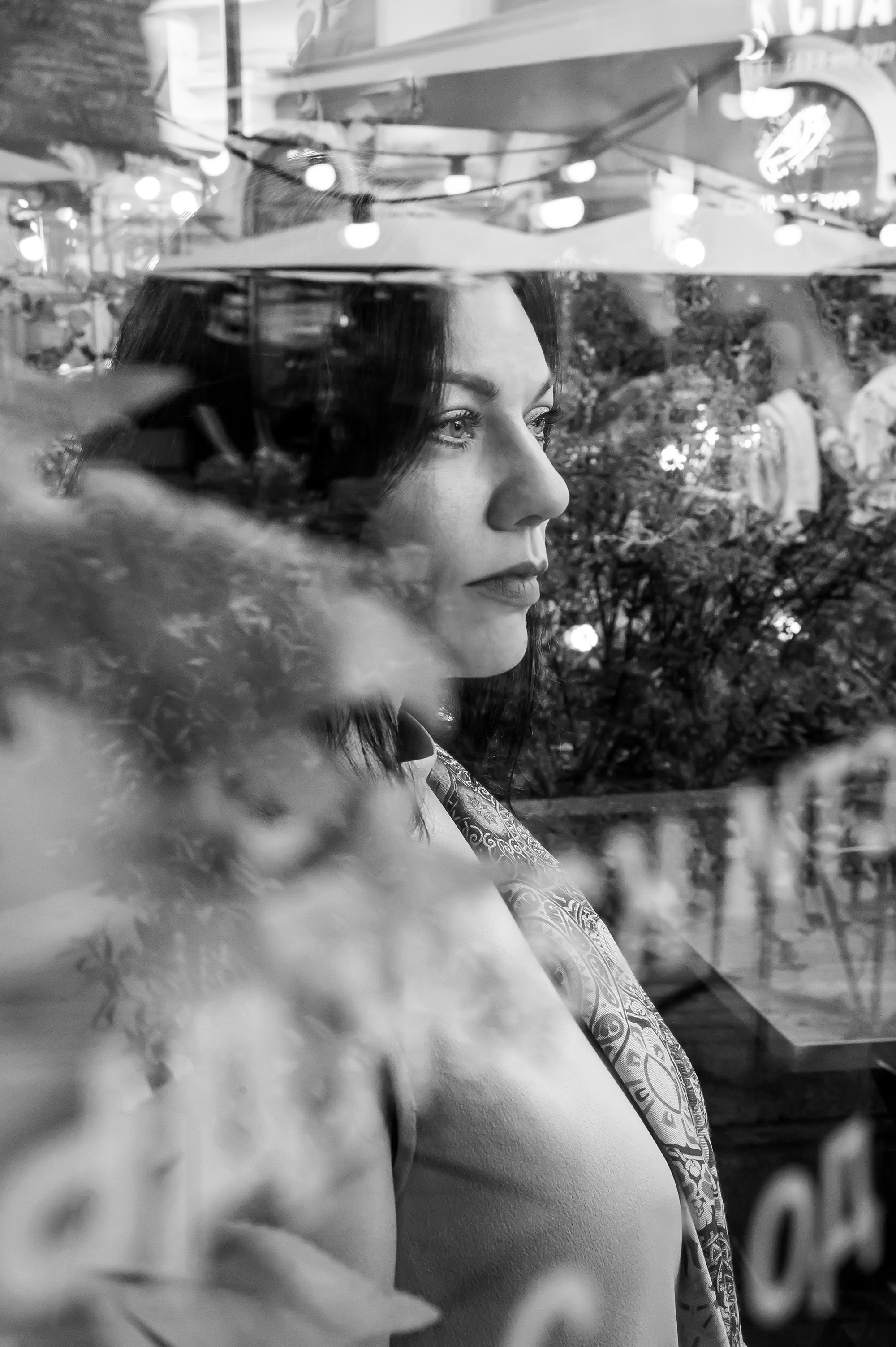 Черно-белое фото. Портретный фотограф, ретушер в Ростове-на-Дону Элларян Анастасия