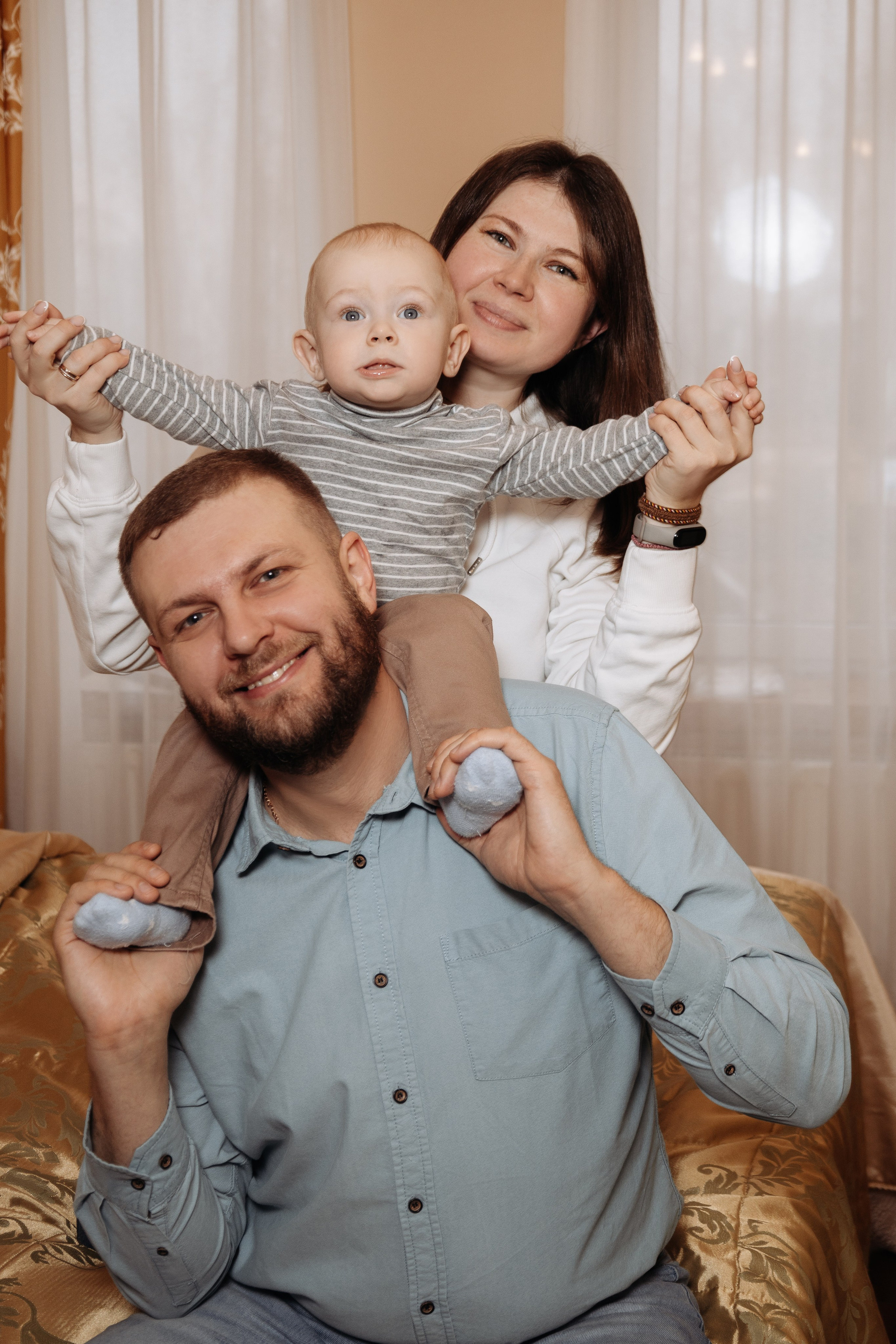 Виктория, Алексей, Мирослав. Семейный фотограф в Рязани и Рязанской области