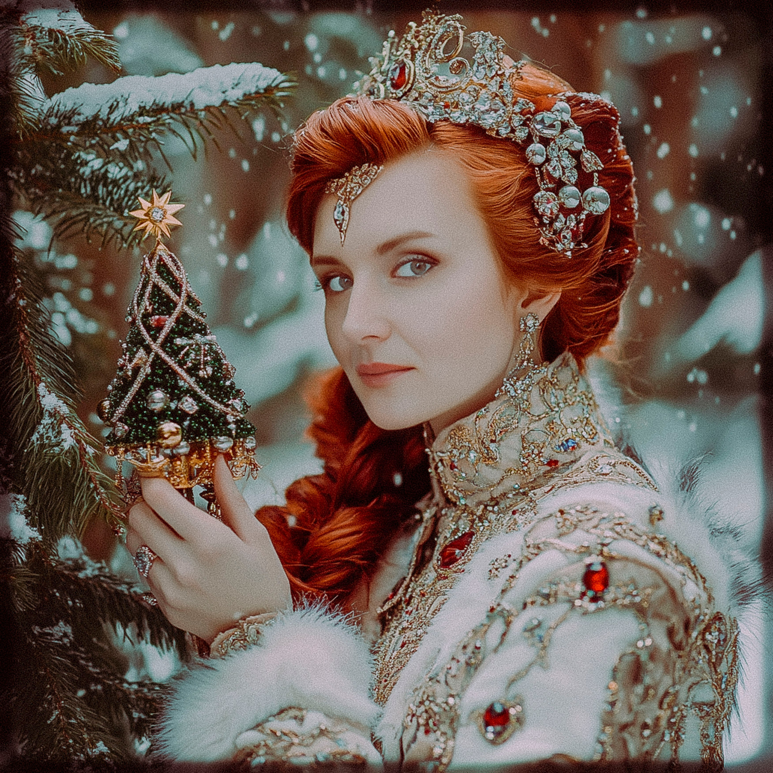 Нейрофотосессия для себя. Новогоднее настроение. ФотоХудожник Харитонова Ирина г. Санкт-Петербург