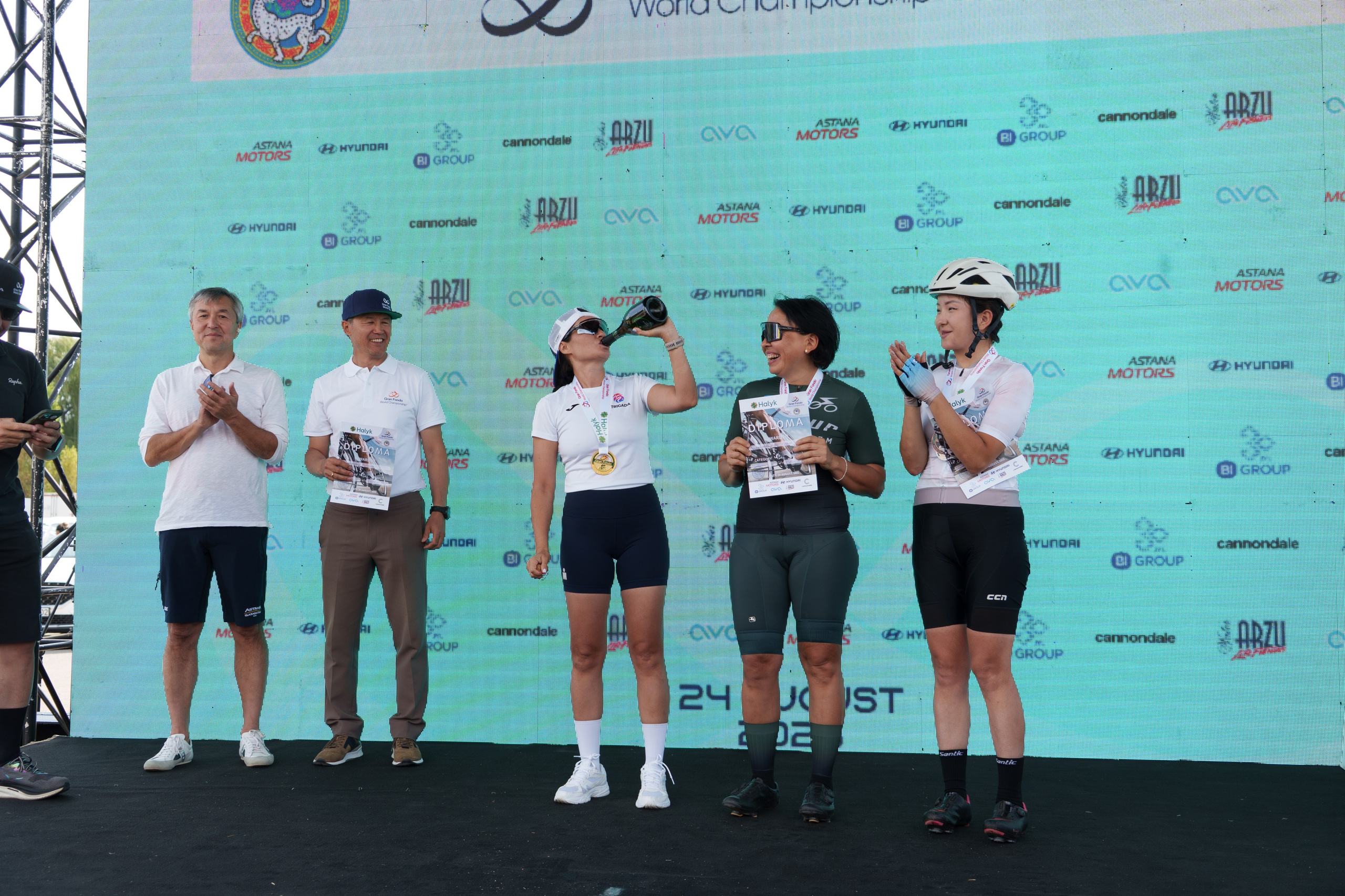 Grand Fondo World Championship. Профессиональная съемка в Алматы