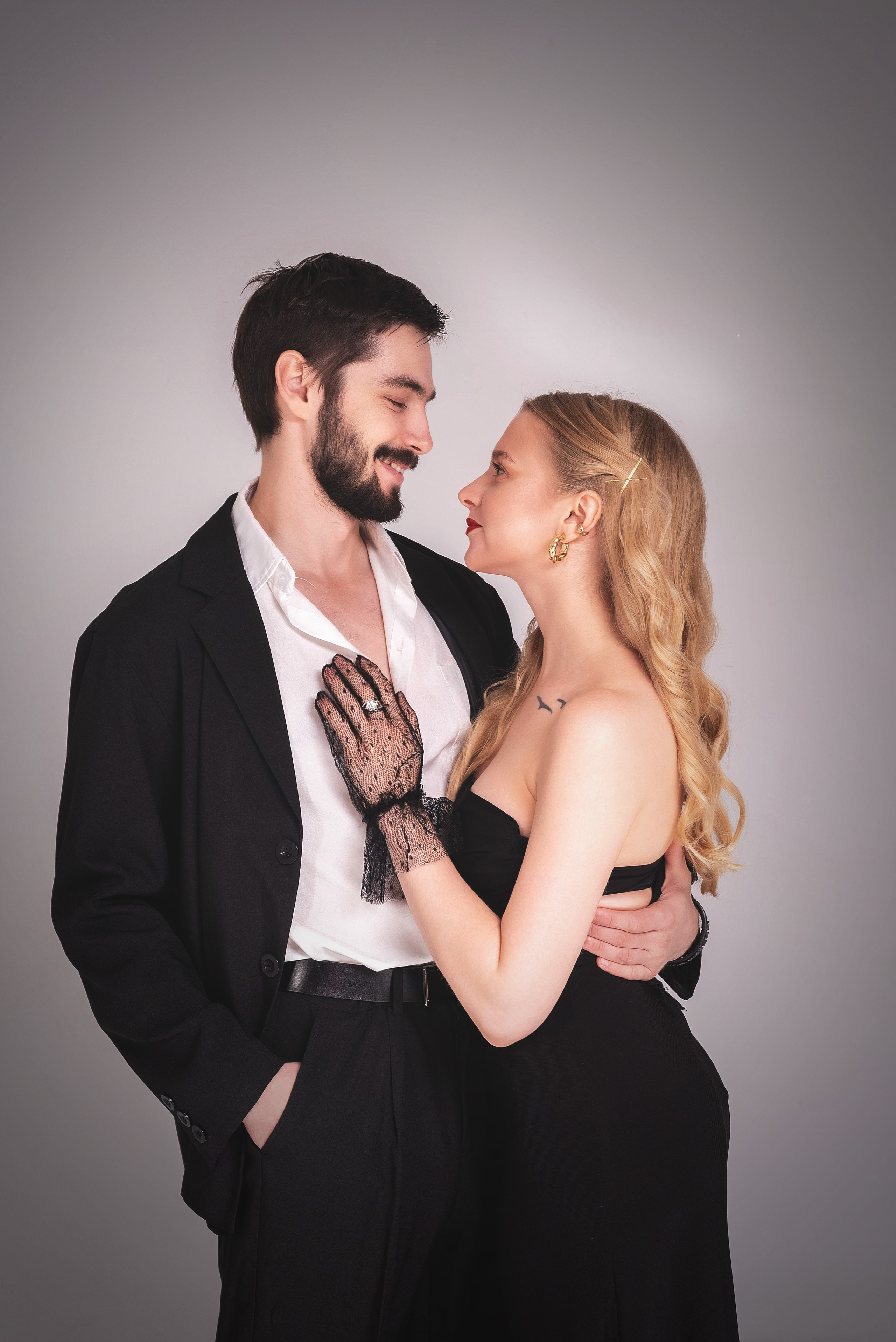 Love story в студии. Семейный, детский фотограф в Воронеже Анна Никитина