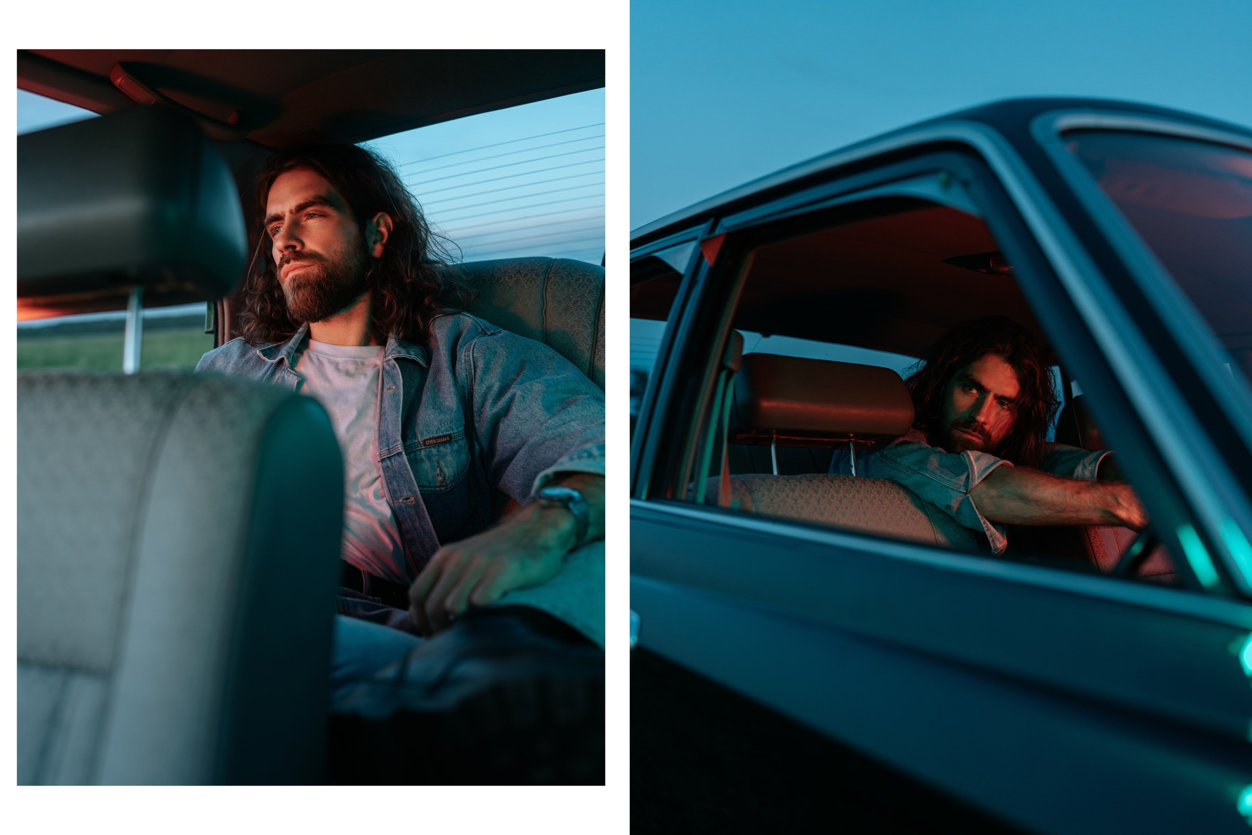 Фотосессия парня с автомобилем. Портретный фотограф Санкт-Петербург Арнольд