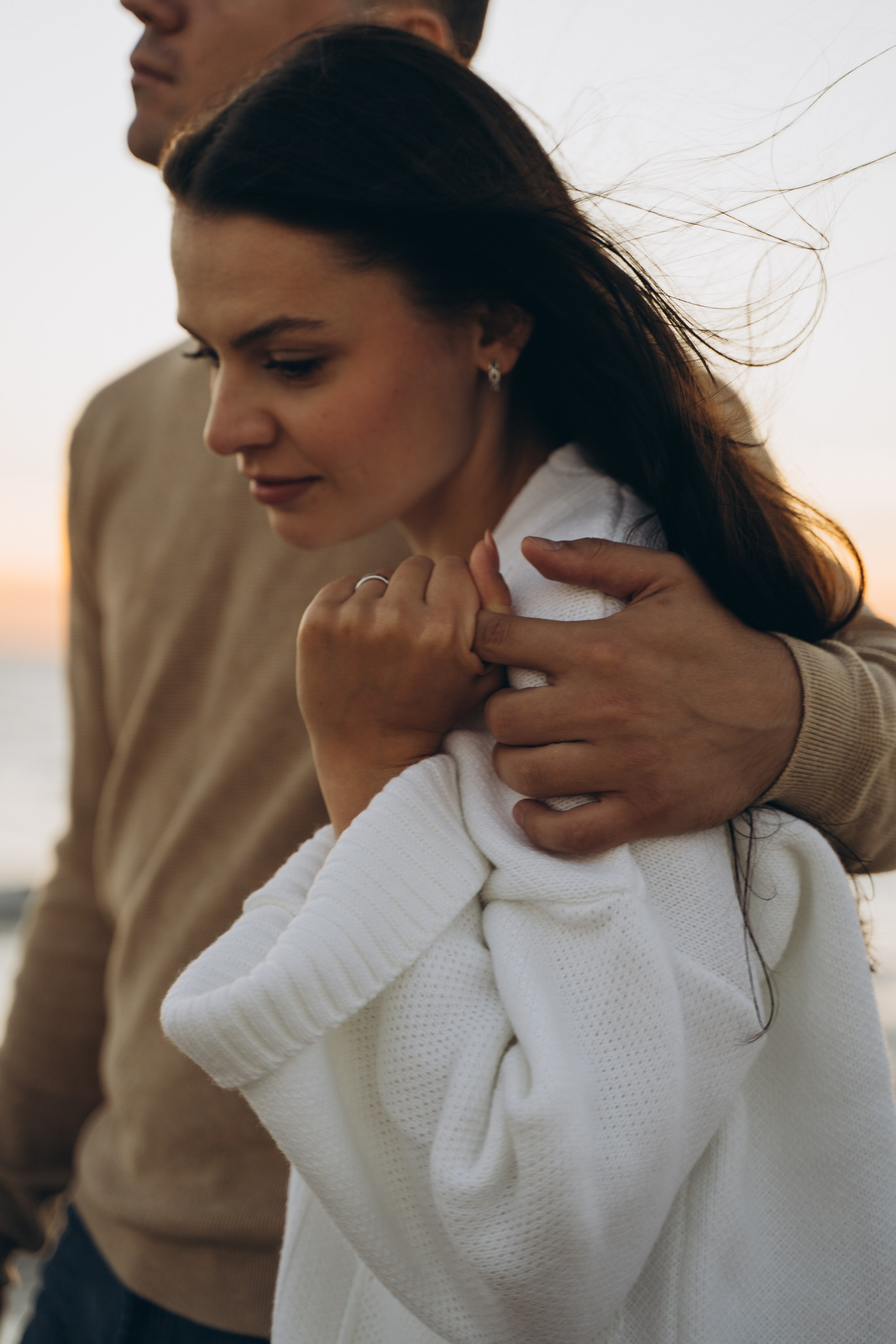 Двое у моря. Фотограф в Анапе Климушина Ангелина