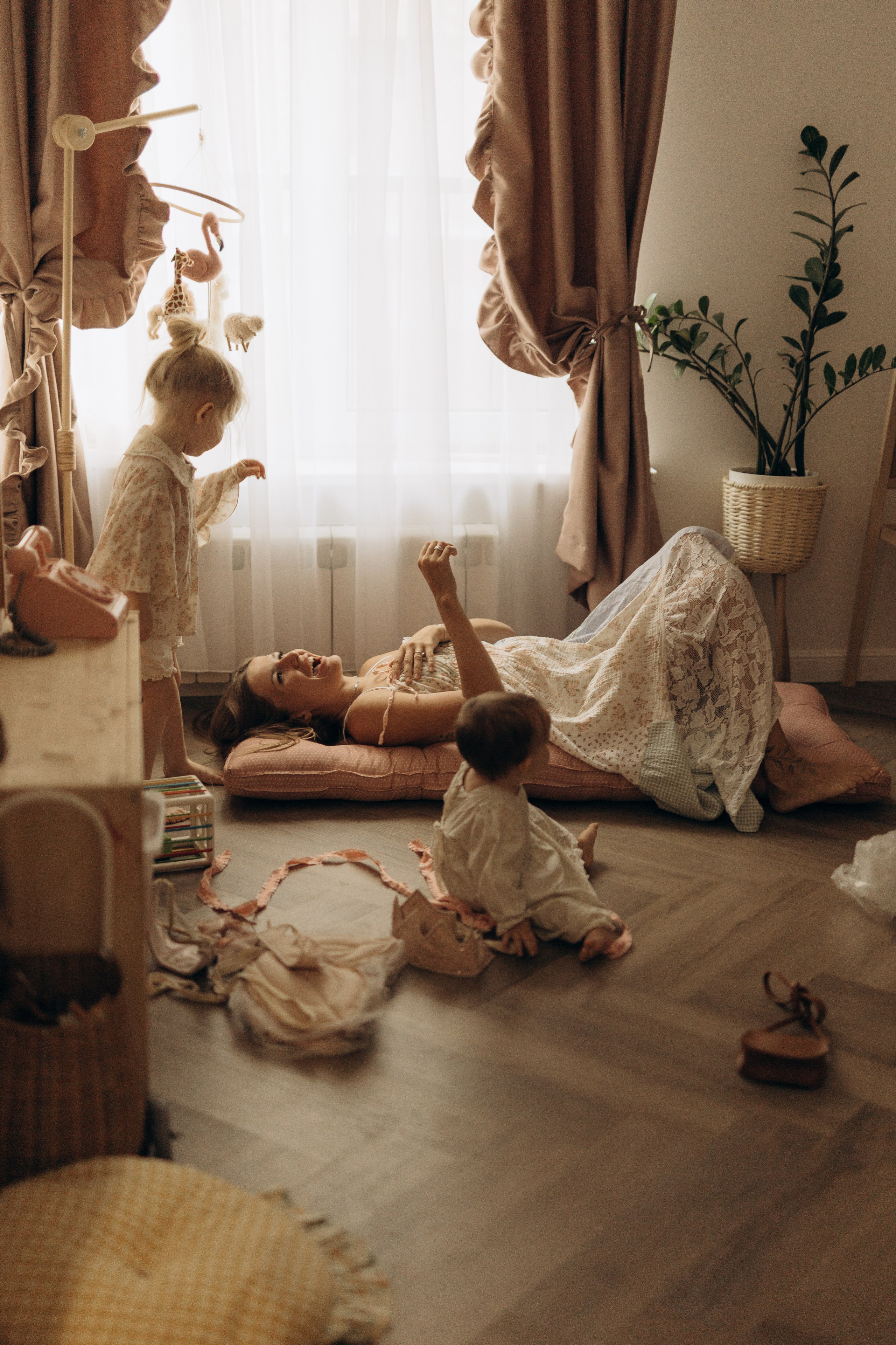 Катя и семейное утро. Семейный фотограф Маруся Ласточкина в Москве