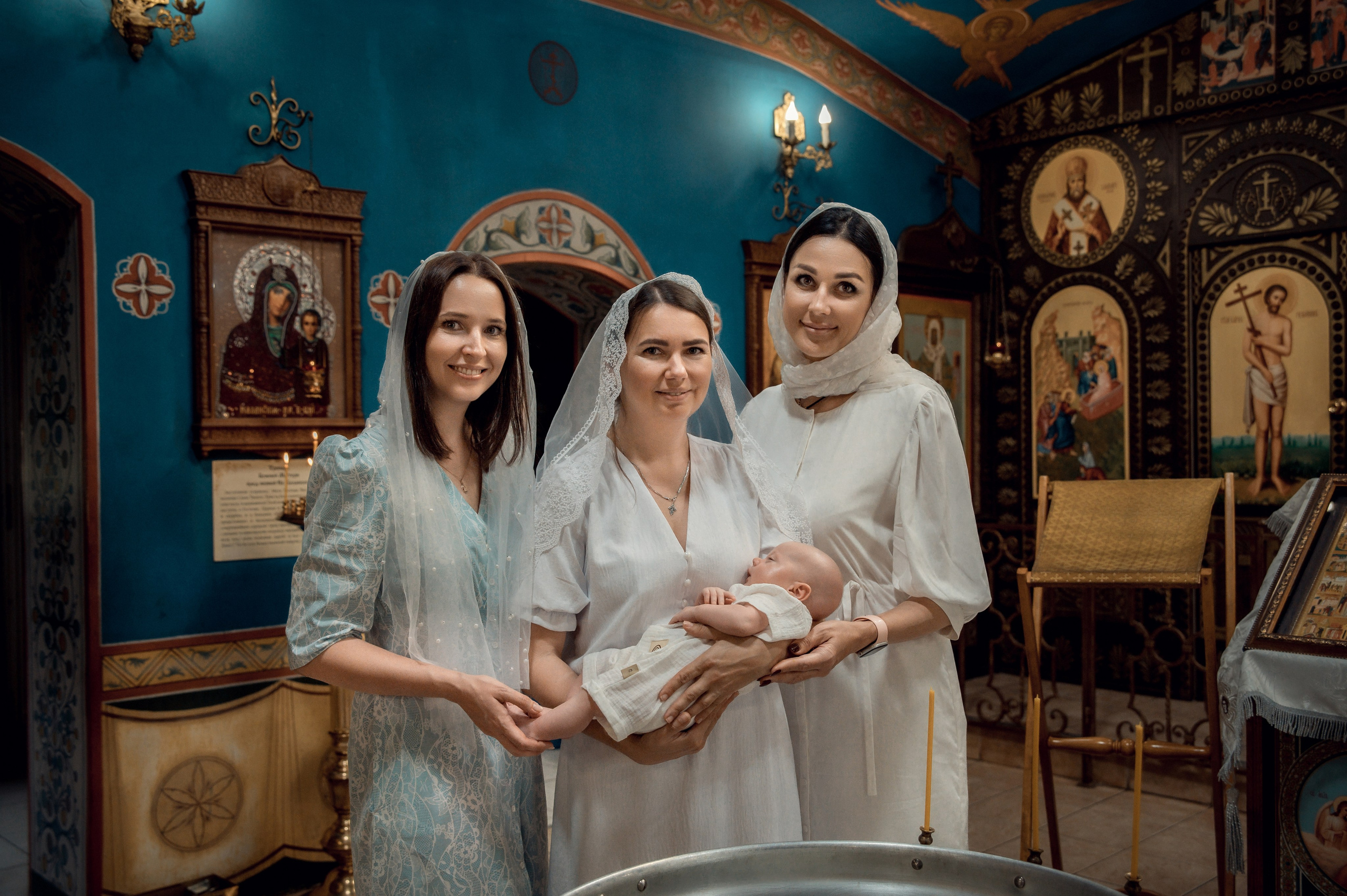 Таинство Крещения Филиппа, Храм святых Новомучеников и Исповедников Российских г. Волжский. Церковный, семейный и репортажный фотограф Волгоград, Волжский