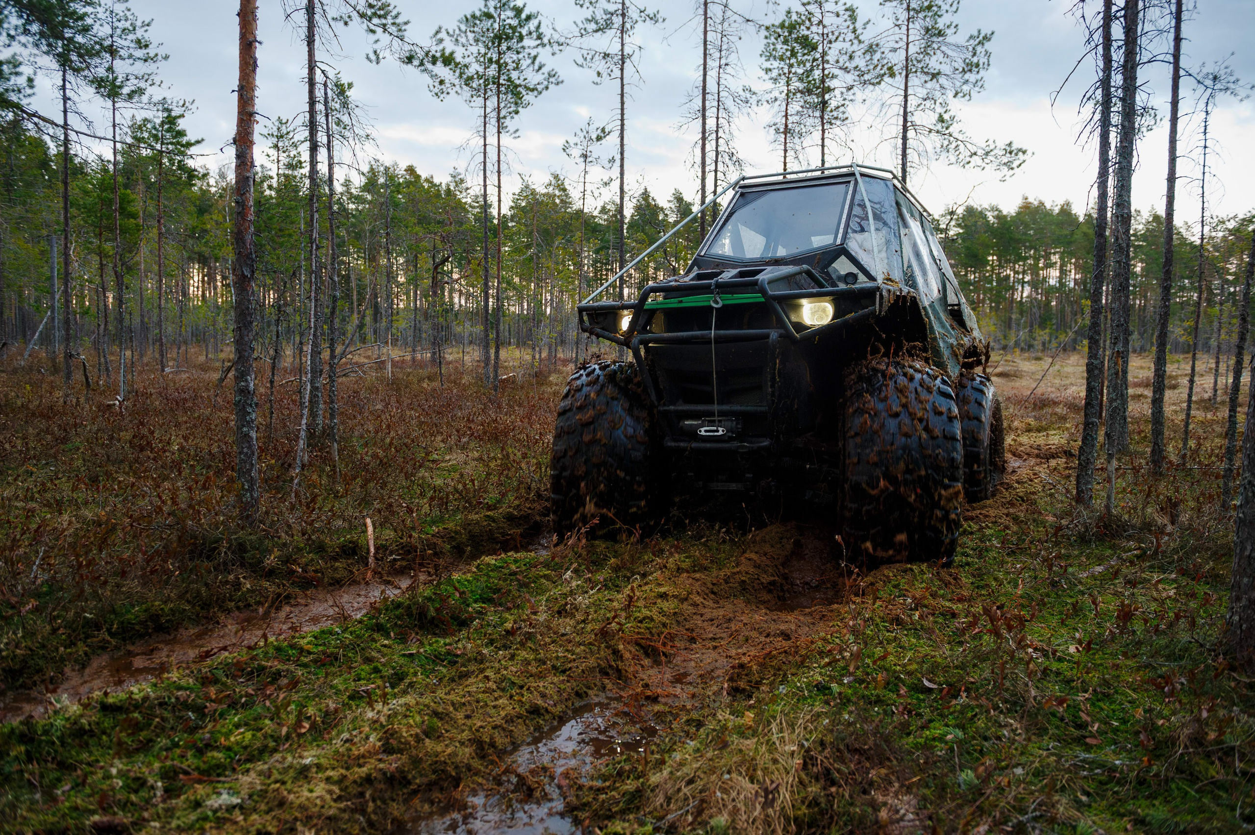 Ленинград-трофи 2024 — Вездеход Секач промо. Фотограф Алексей Алексеев